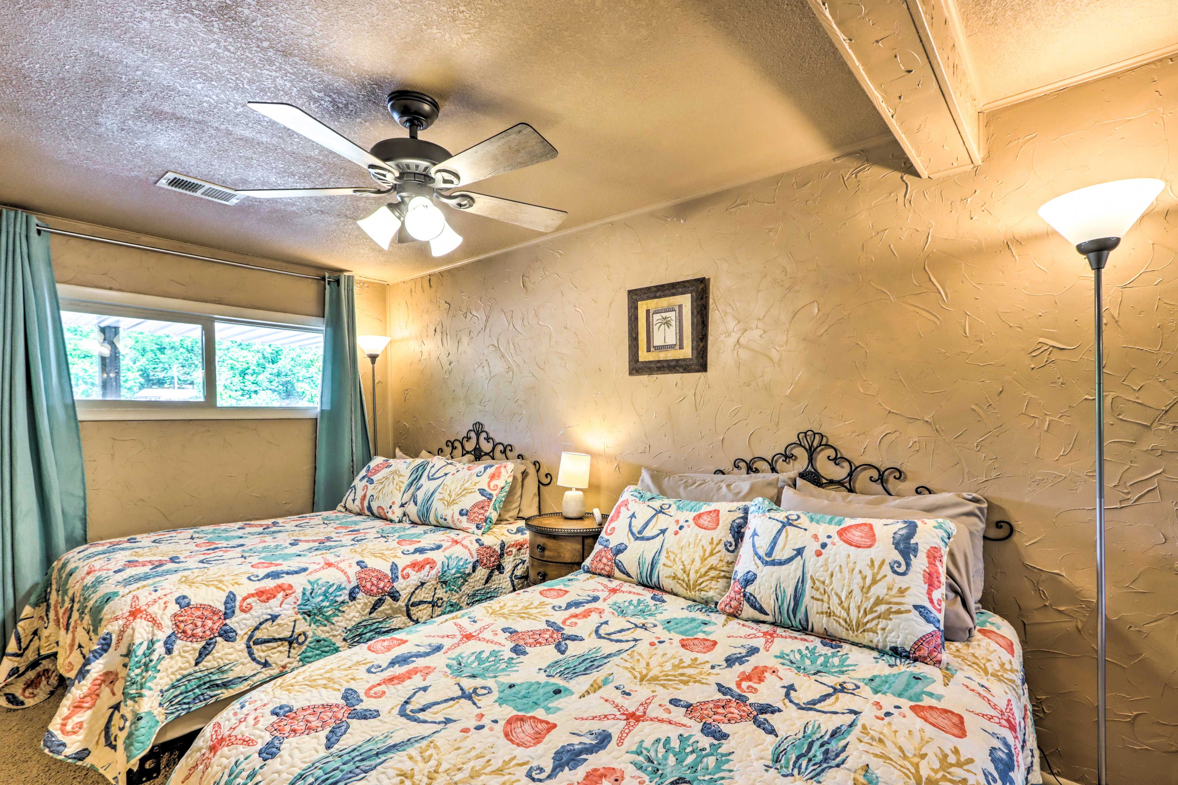 Bedroom 4 | 2 Full Beds | Basement