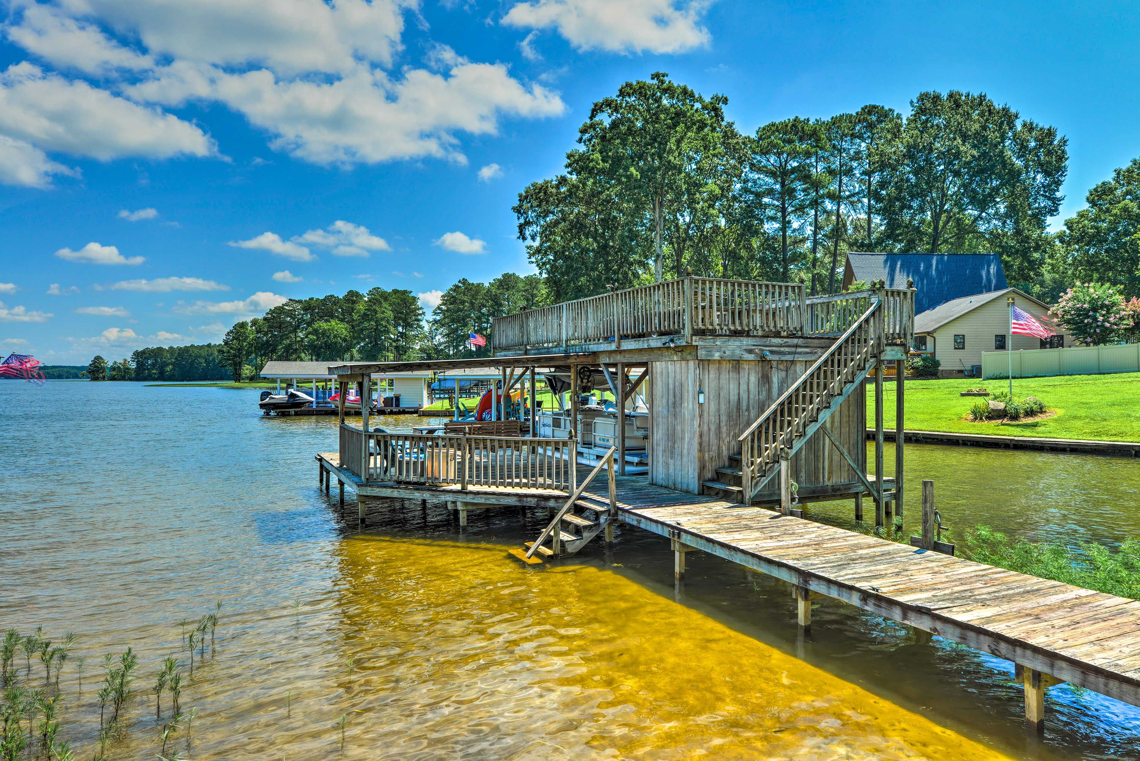Private Dock | Pet Friendly w/ Fee
