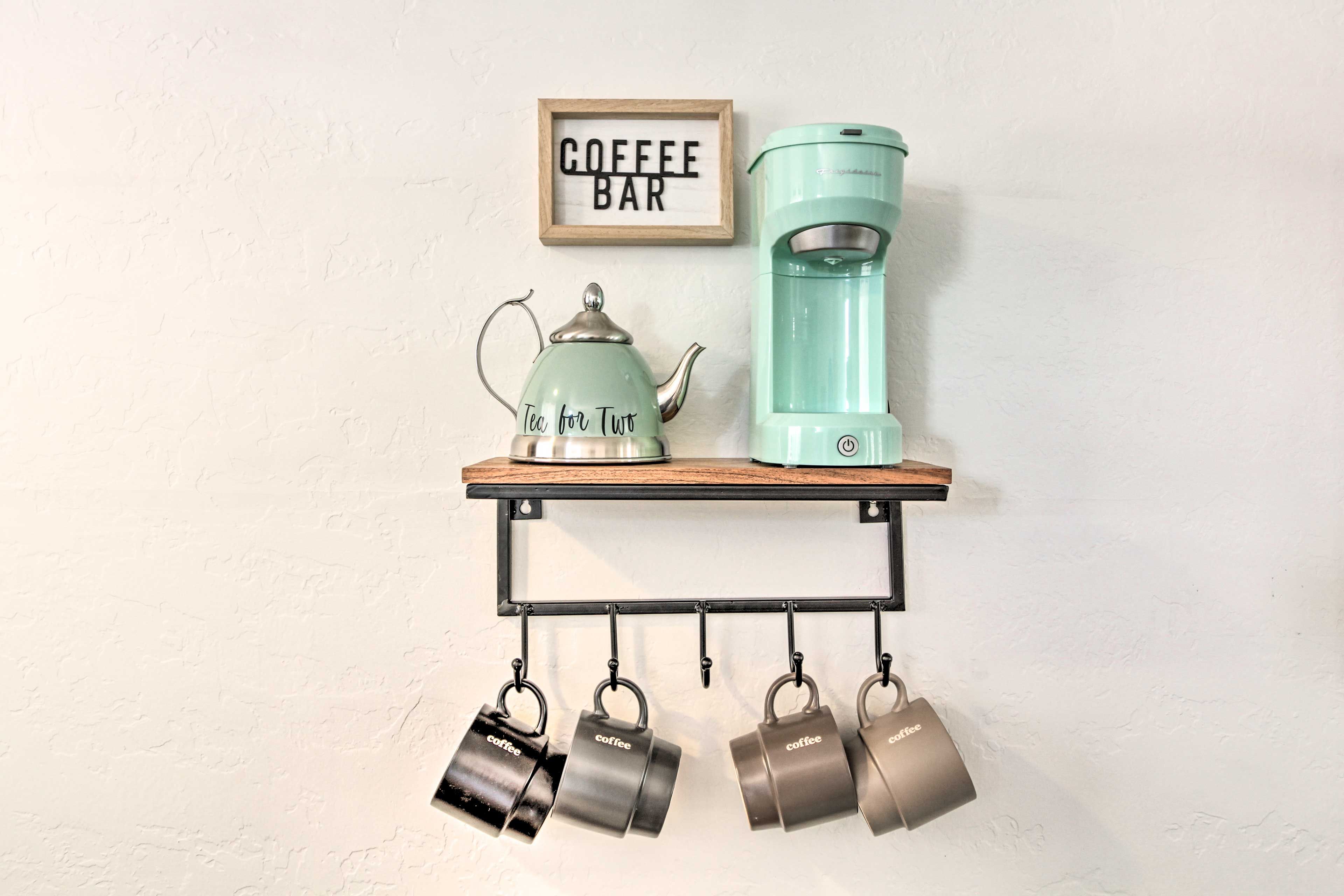 Well-Equipped Kitchenette | Coffee & Tea Station