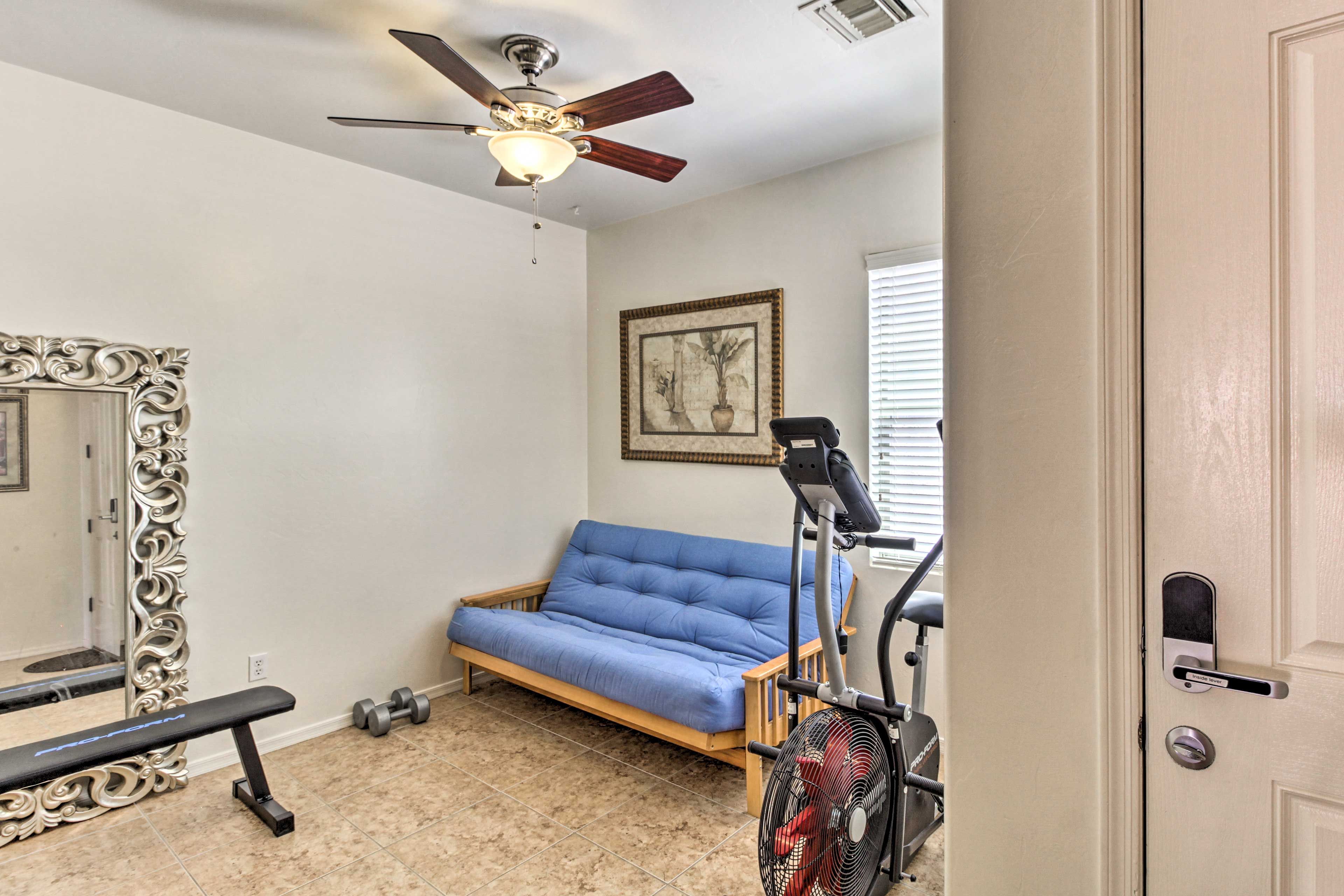 Workout Room | Queen Futon