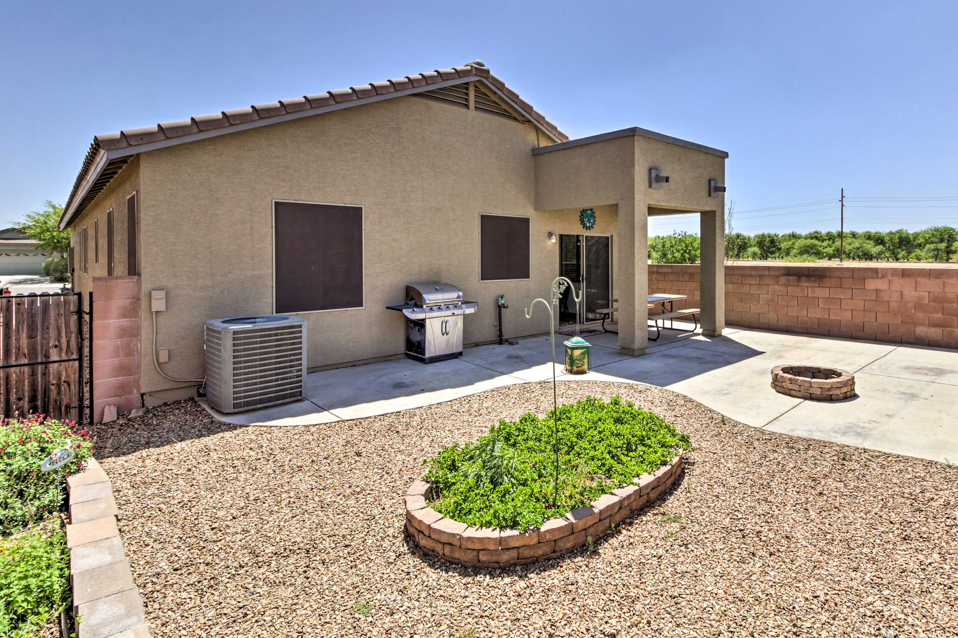 Backyard Area