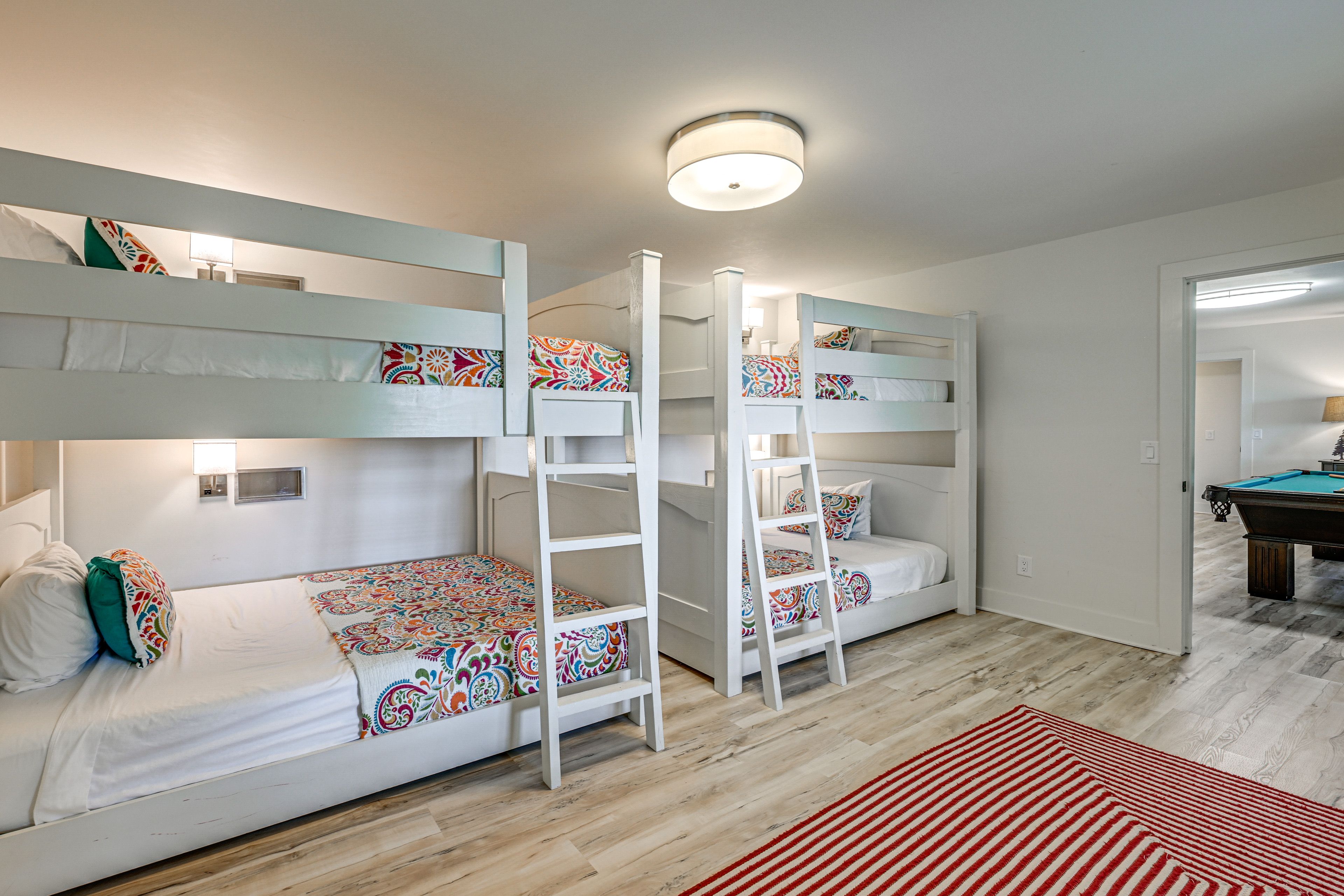 Bedroom 6 (Bunk Room) | 2 Queen Bunk Beds