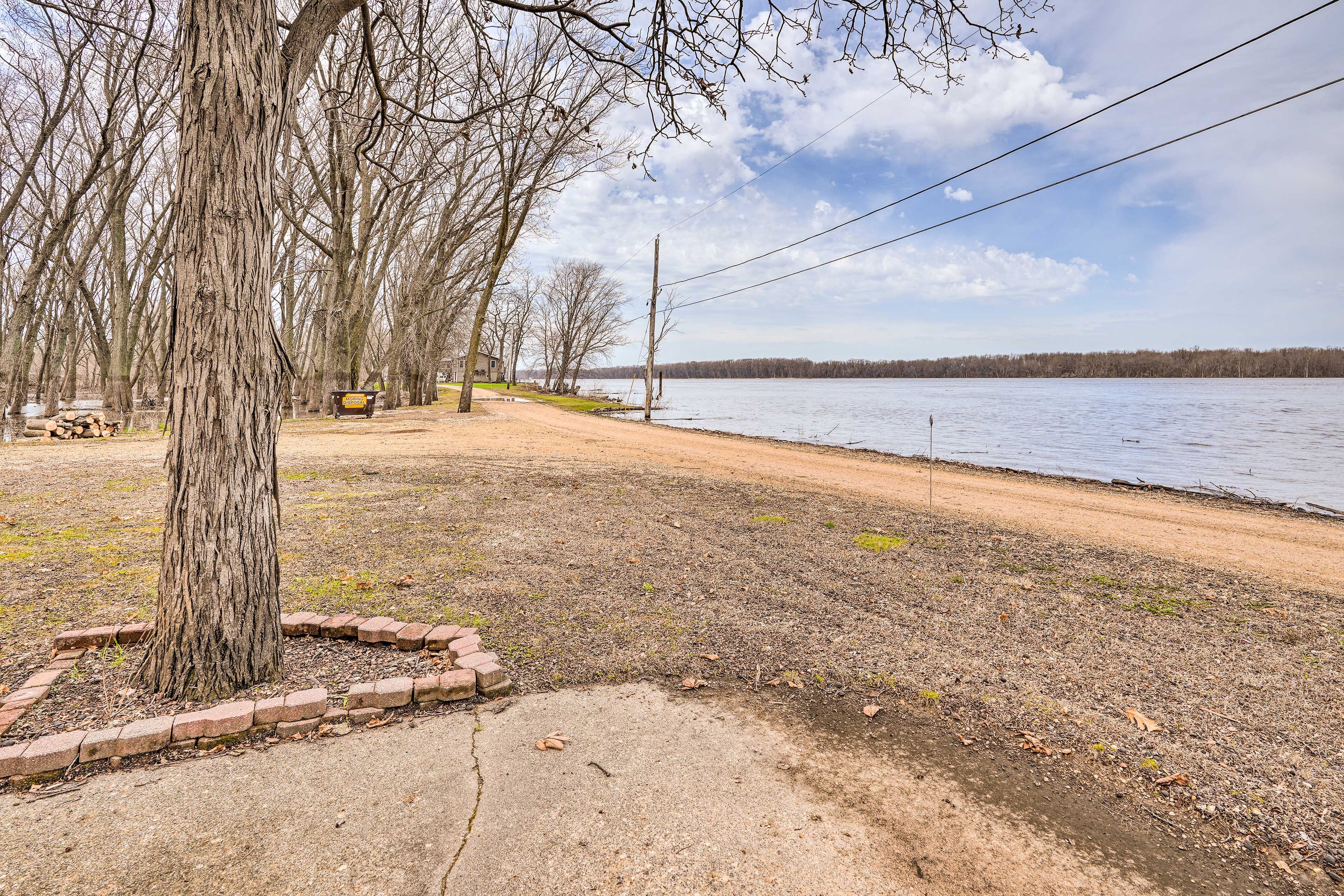 Riverfront | Creek Access | Pet Friendly w/ Fee