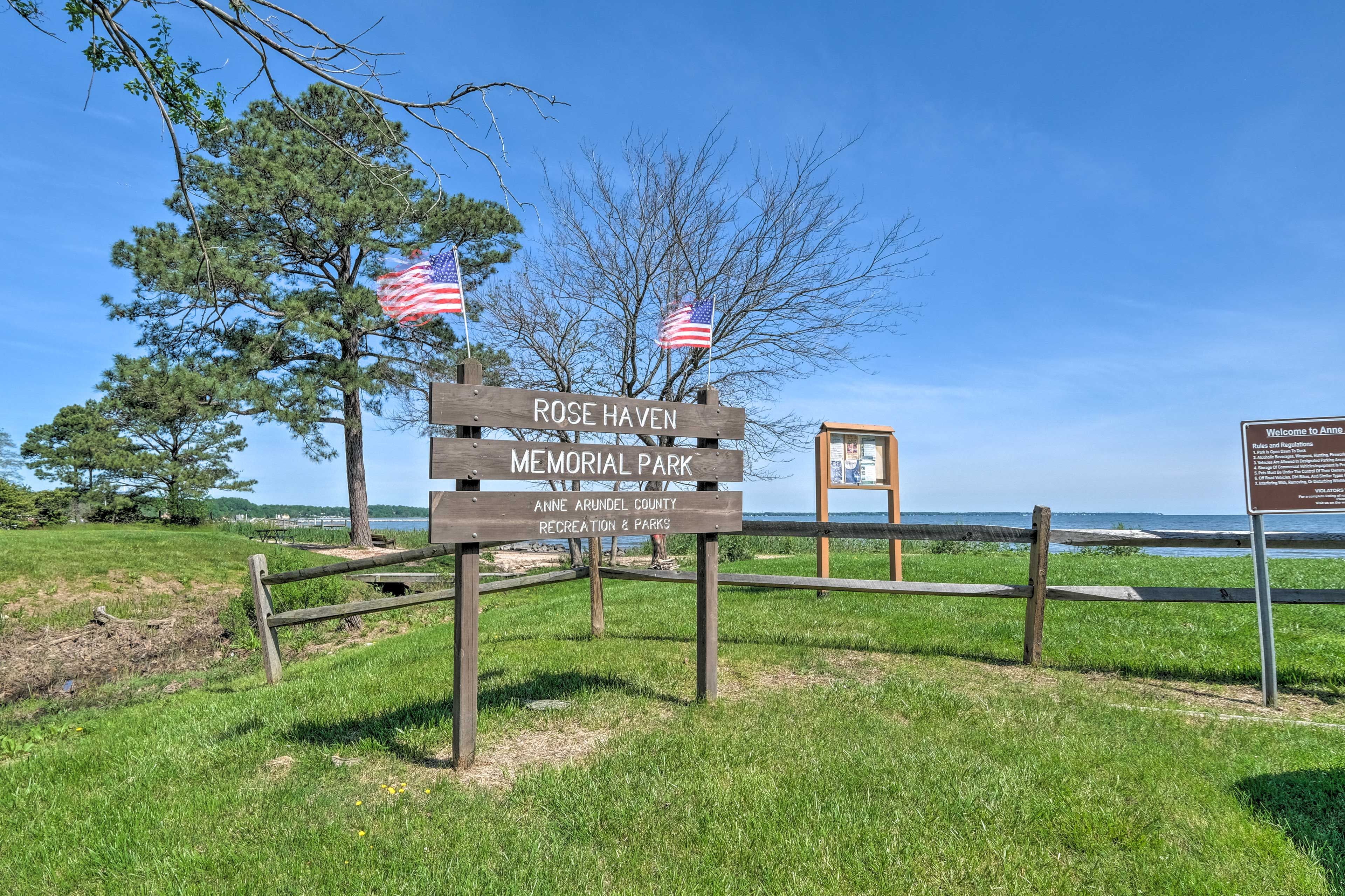 Walk to Rose Haven Memorial Park