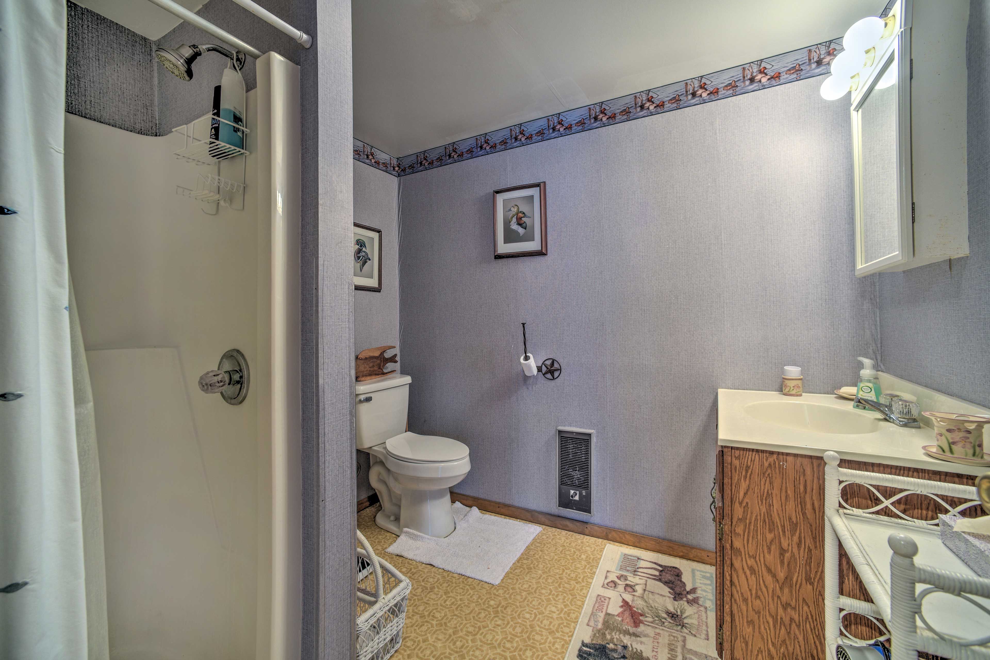Bathroom | Towels Provided | Complimentary Toiletries | Hair Dryer | 2nd Floor