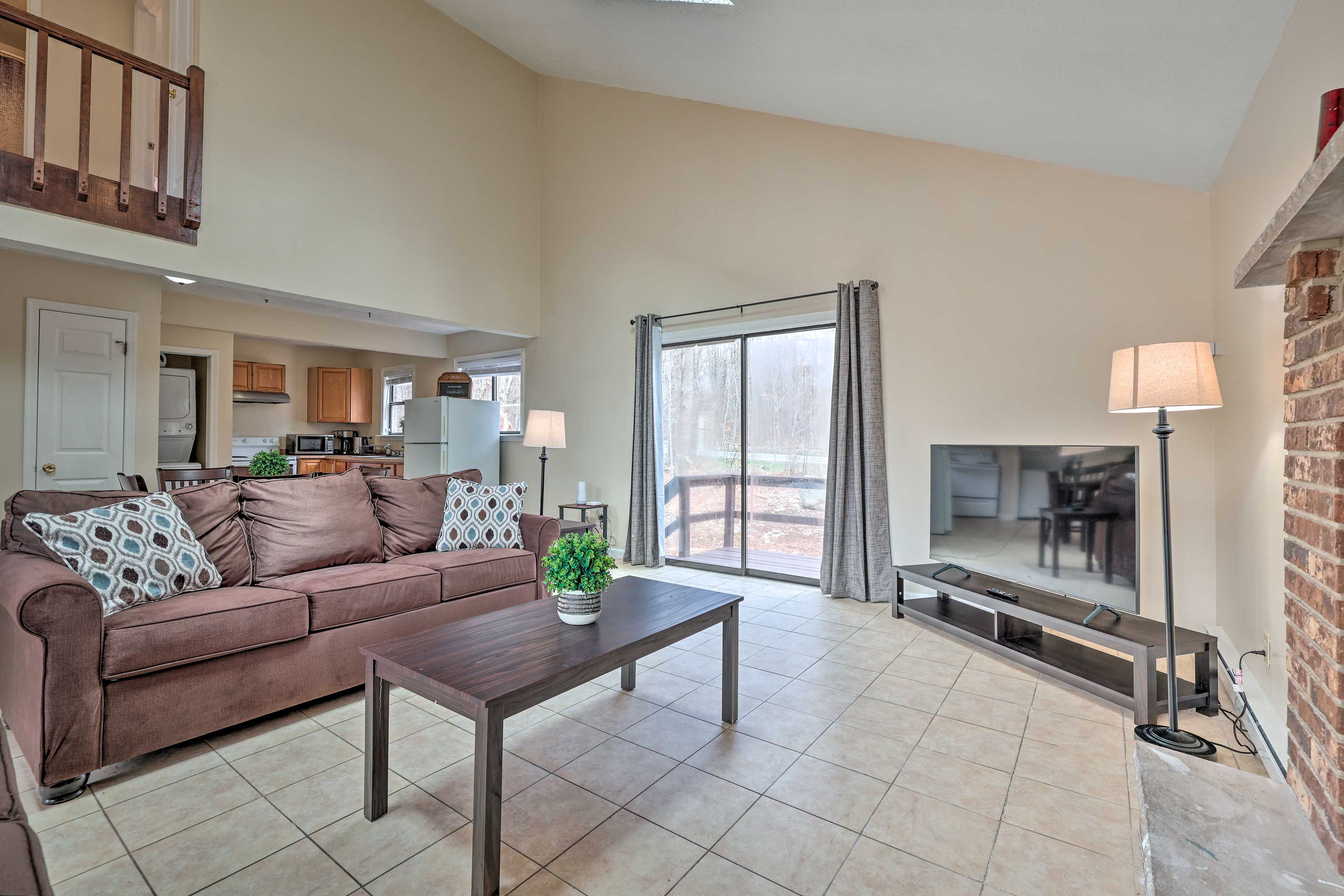 Living Room | Bedroom & Bathroom on 1st Floor