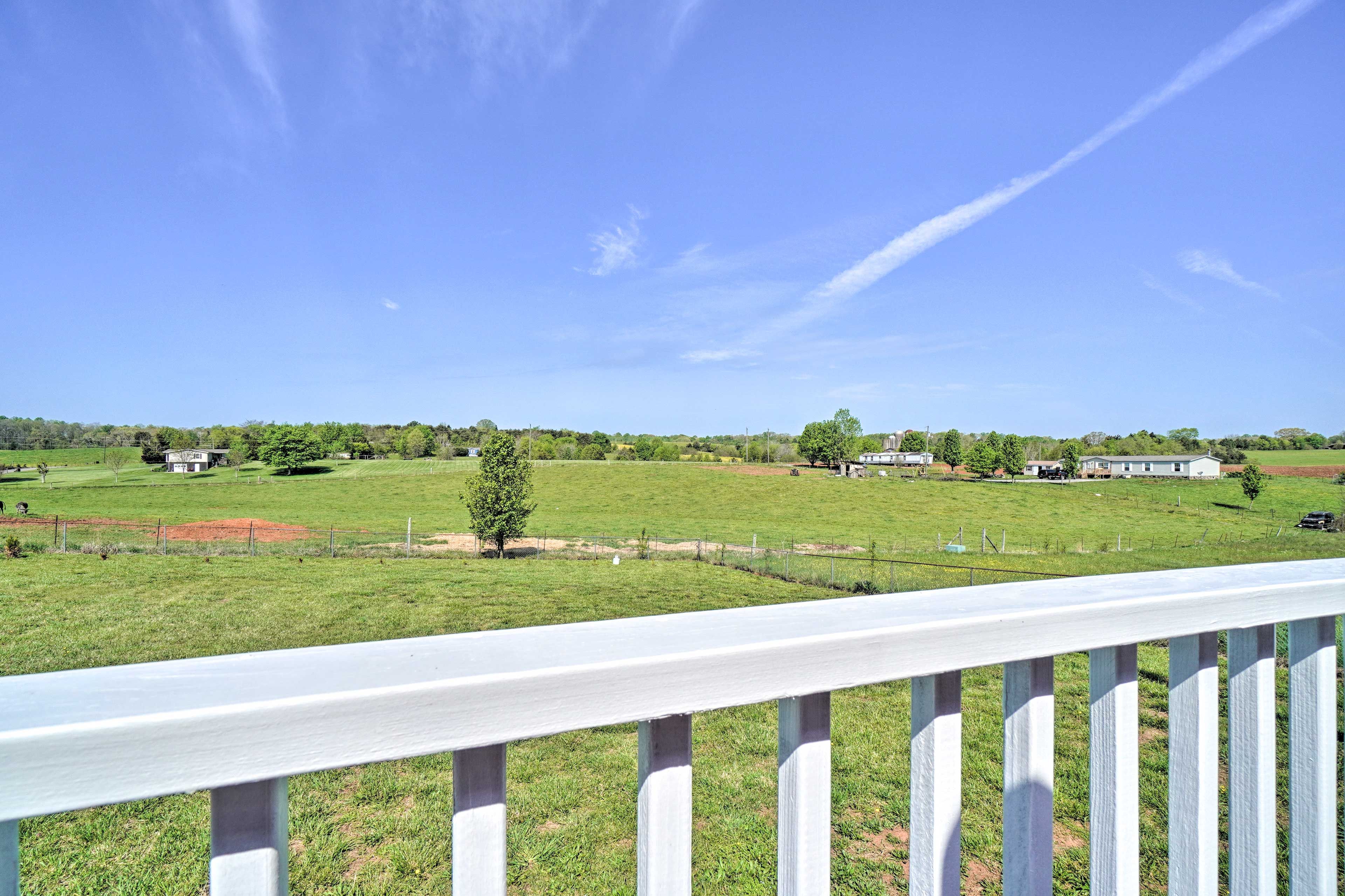 Back Deck | Sweeping Landscape Views