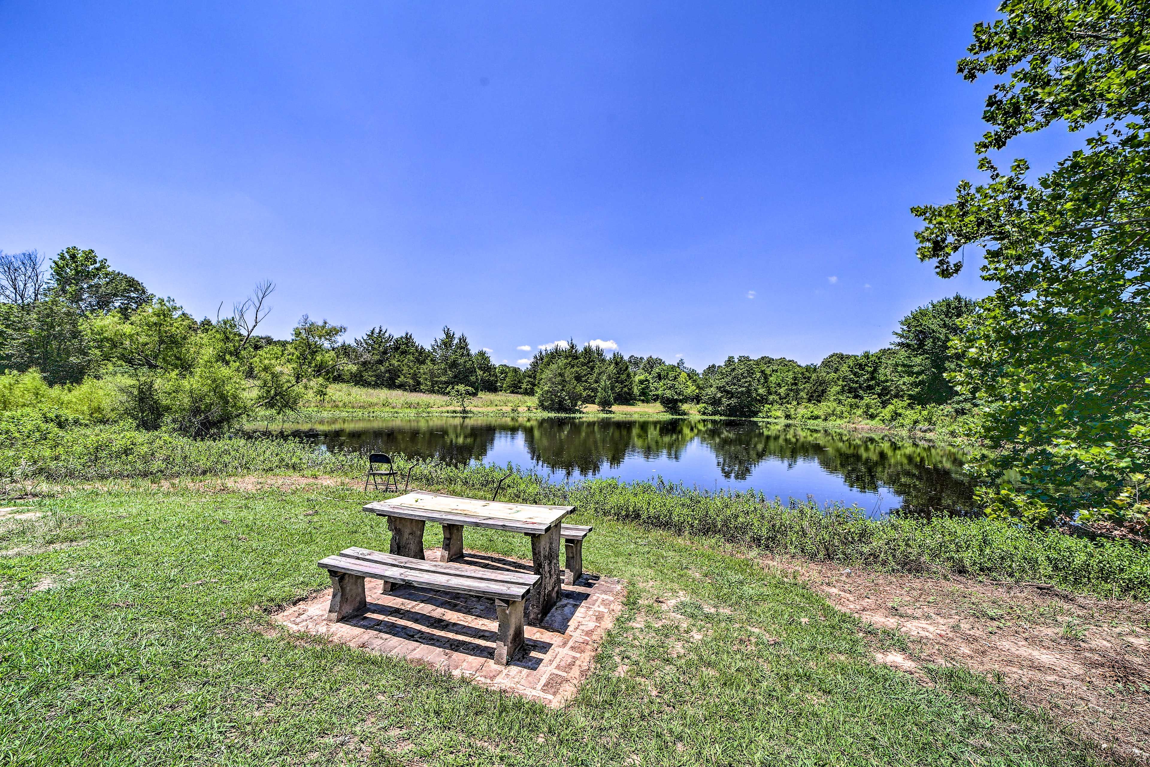 Spiro Vacation Rental | 2BR | 1.5BA | 2 Stairs Required for Access | 2,200 Sq Ft