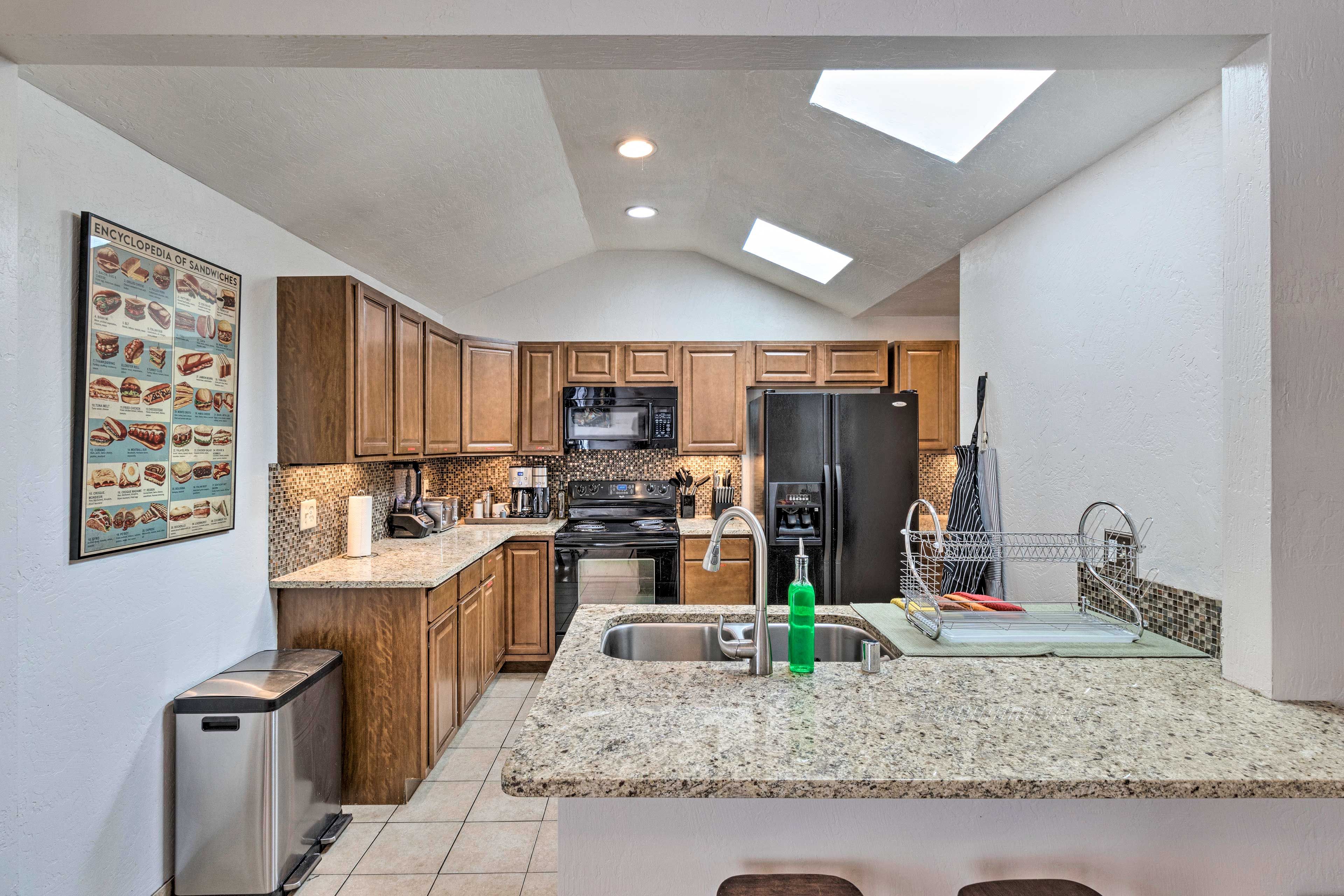 Kitchen | Fully Equipped | Dishware/Flatware | Coffee Maker