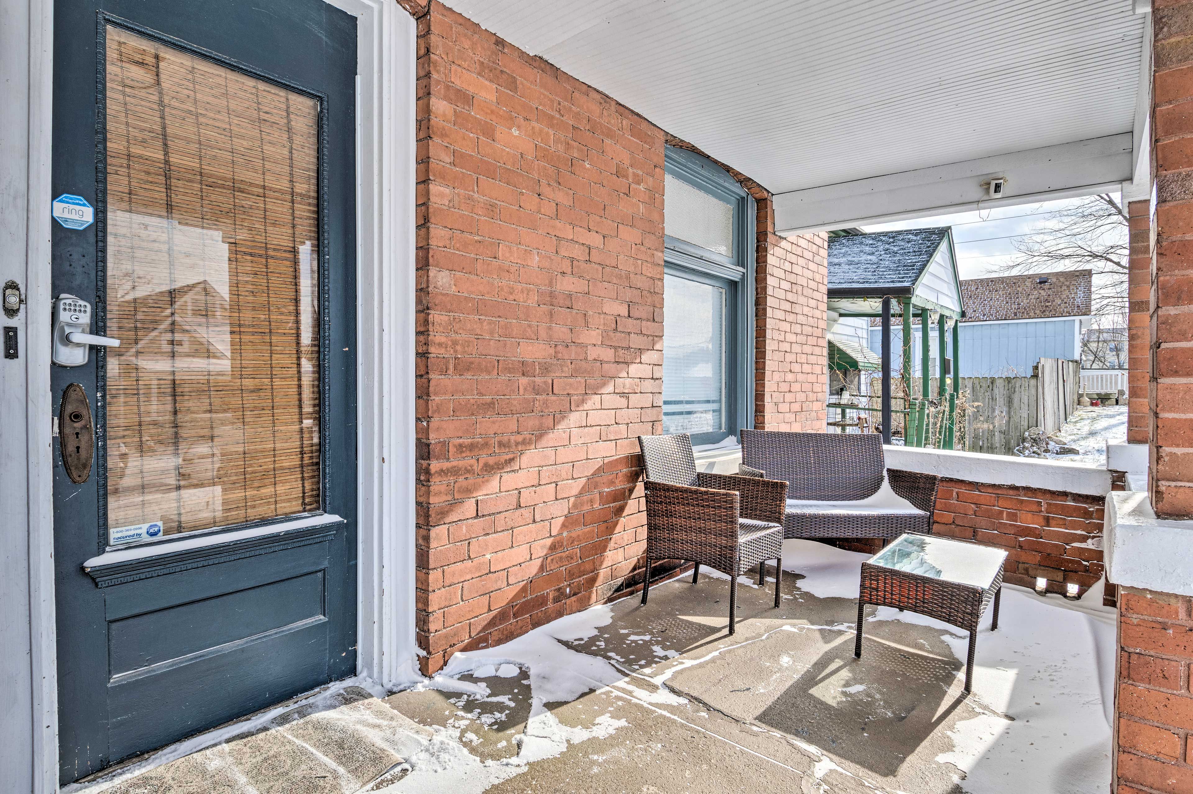 Covered Front Porch