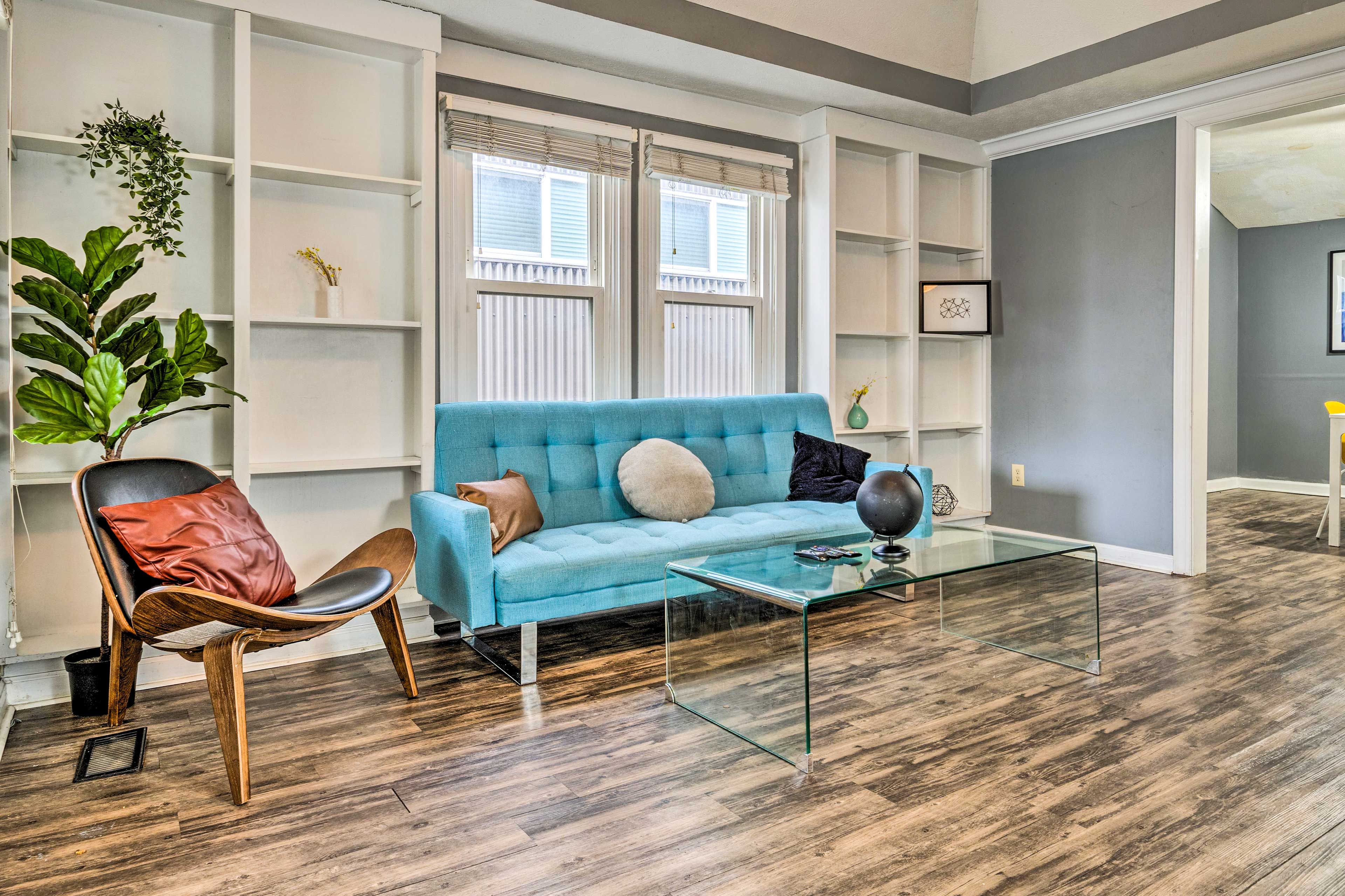 Indianapolis Vacation Rental | 3BR | 2BA | 1,500 Sq Ft | Access Only By Stairs