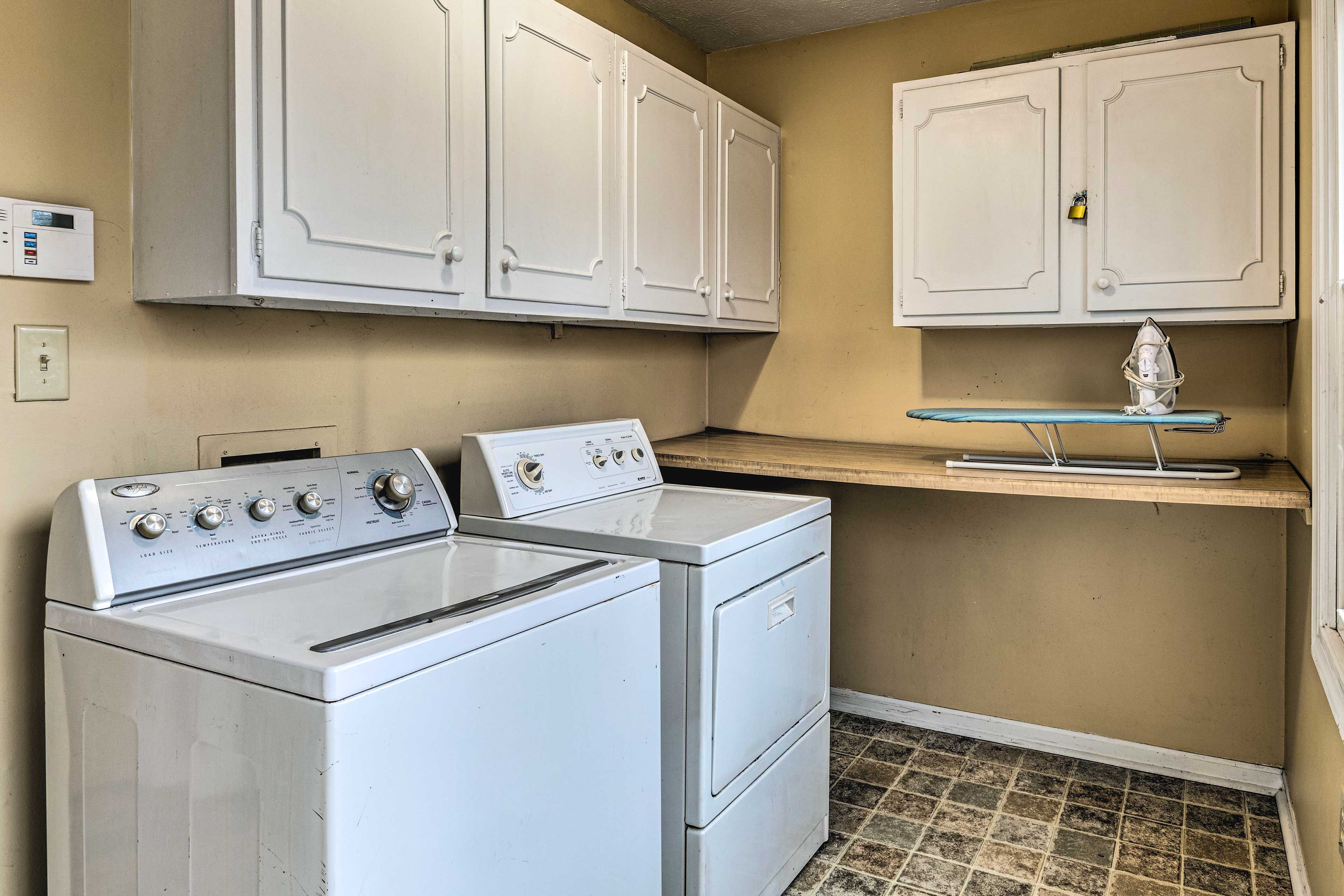 Laundry Room | Iron/Board