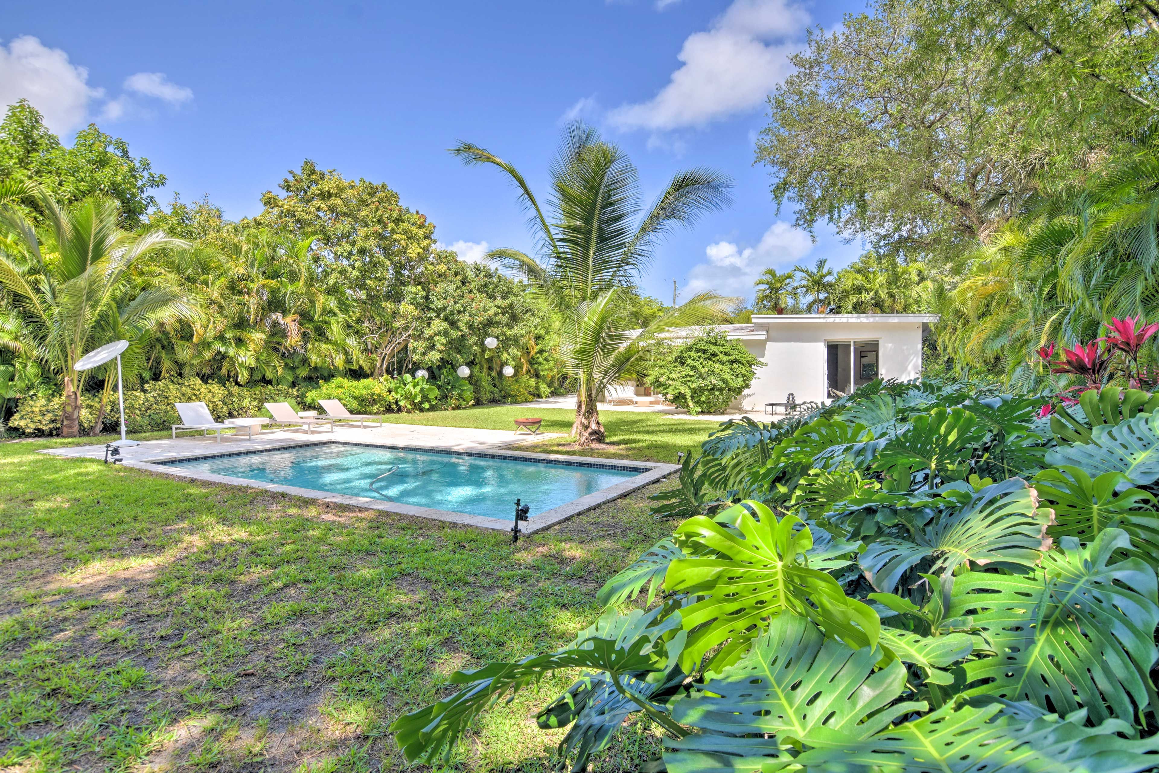 Biscayne Park Vacation Rental | 1,850 Sq Ft | 3BR | 2BA | 2 Steps Required