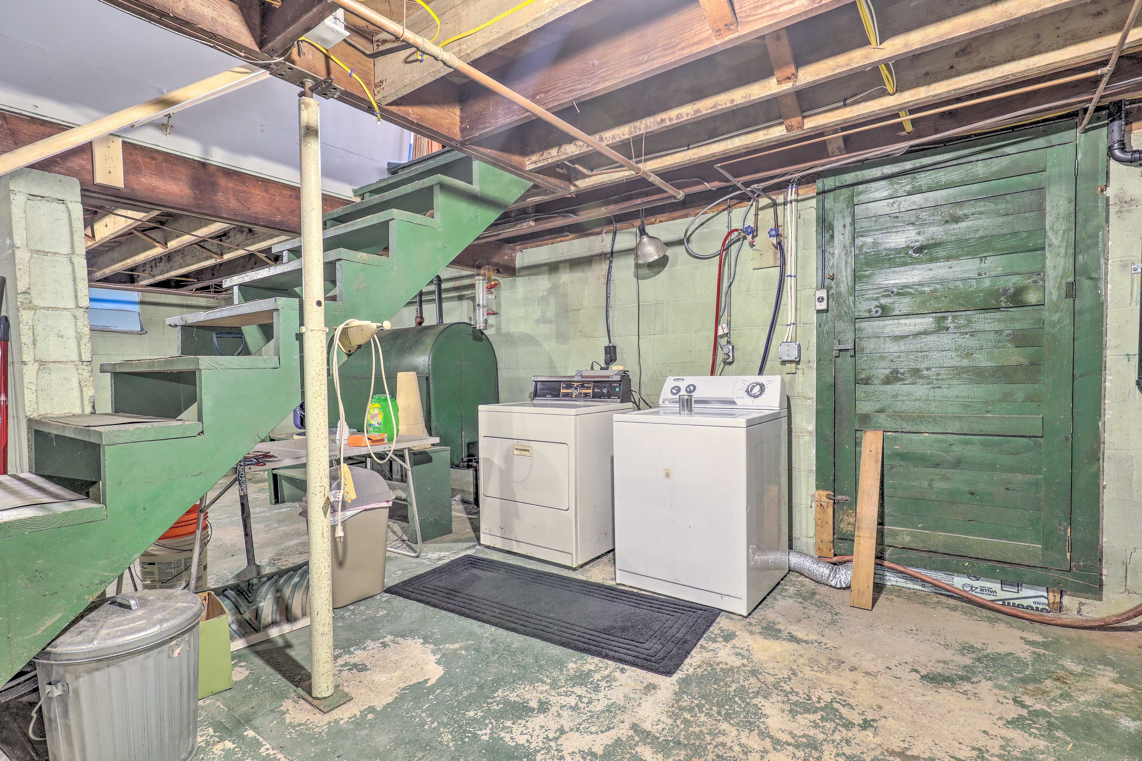 Basement | Lower Level | Washer/Dryer