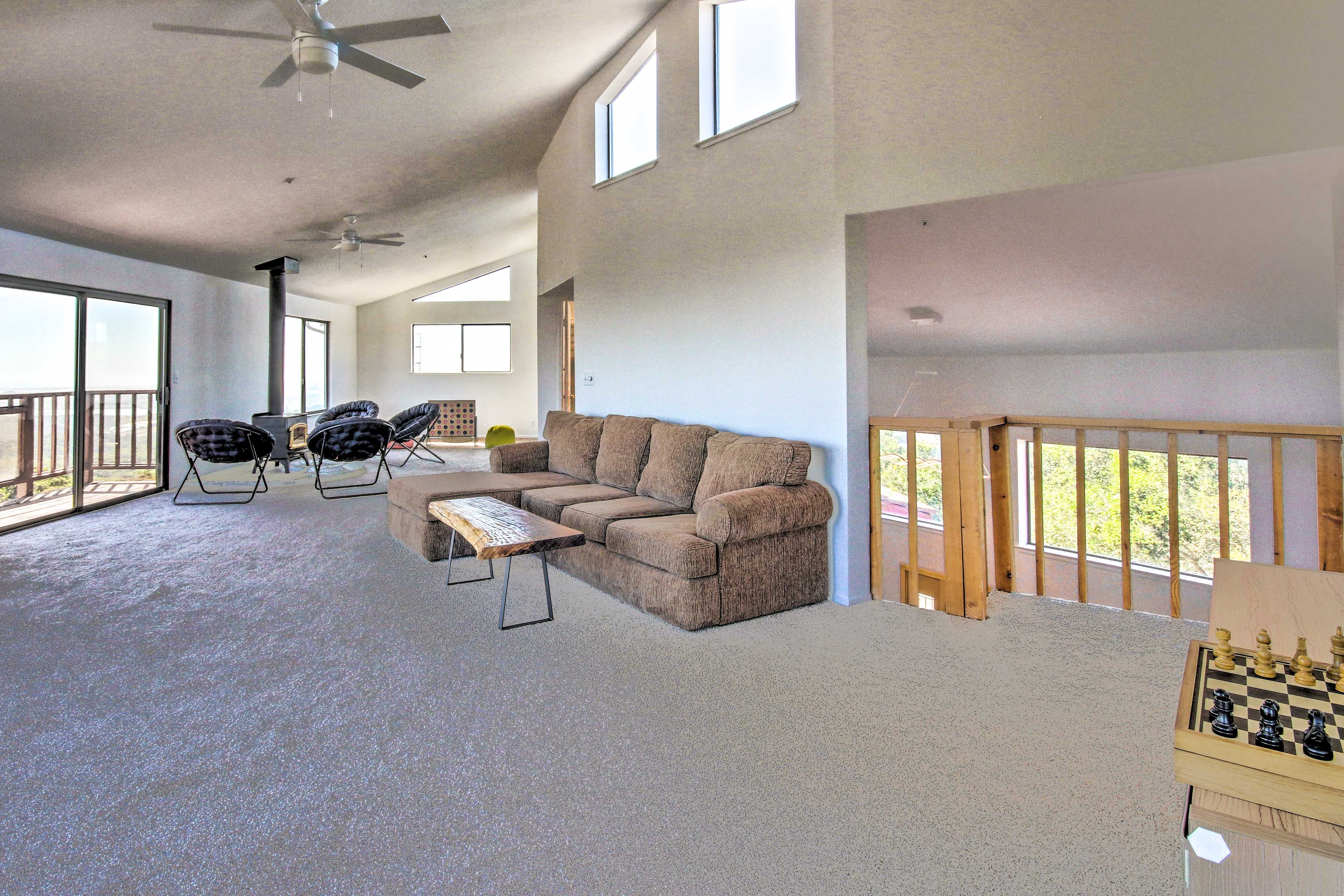 Game Room | Fireplace | Balcony Access | 2nd Floor