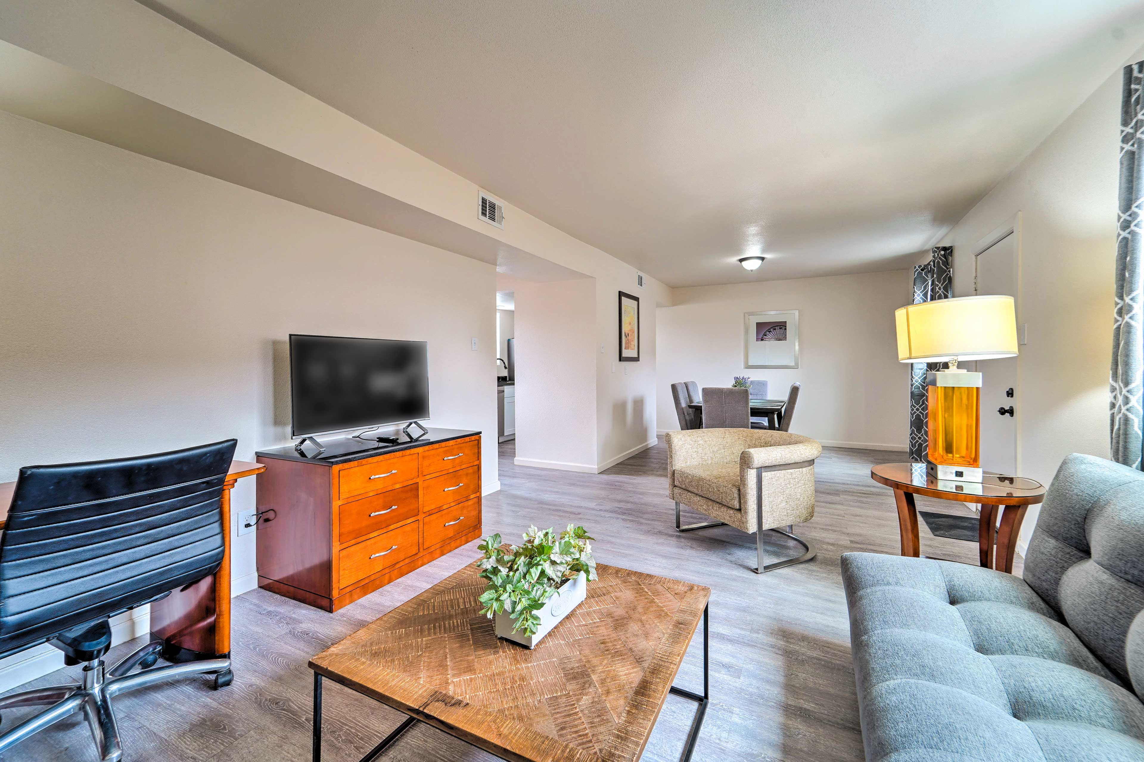Living Room | Laptop-Friendly Workspace