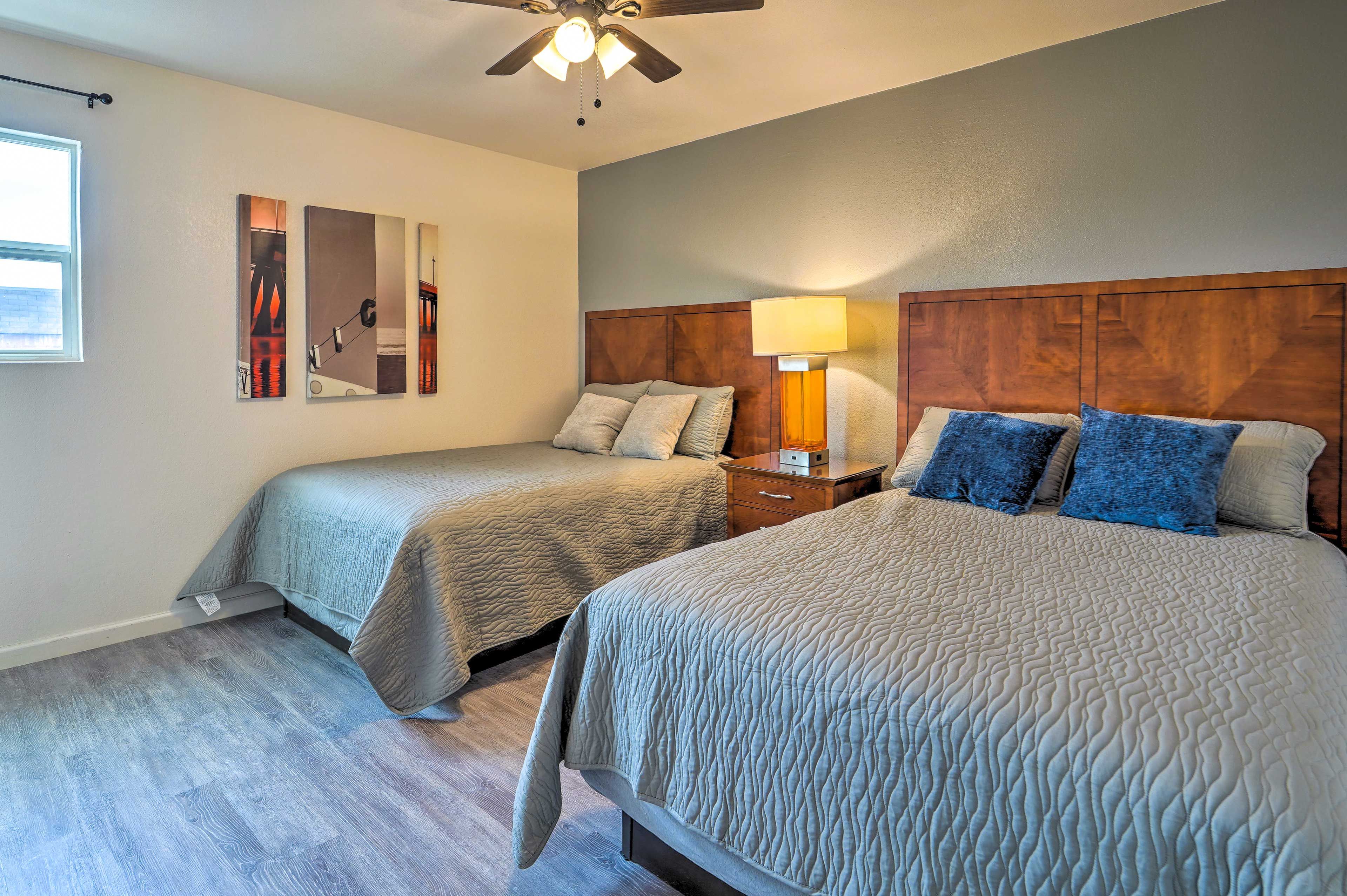 Bedroom 2 | 2 Full Beds | 2nd Floor