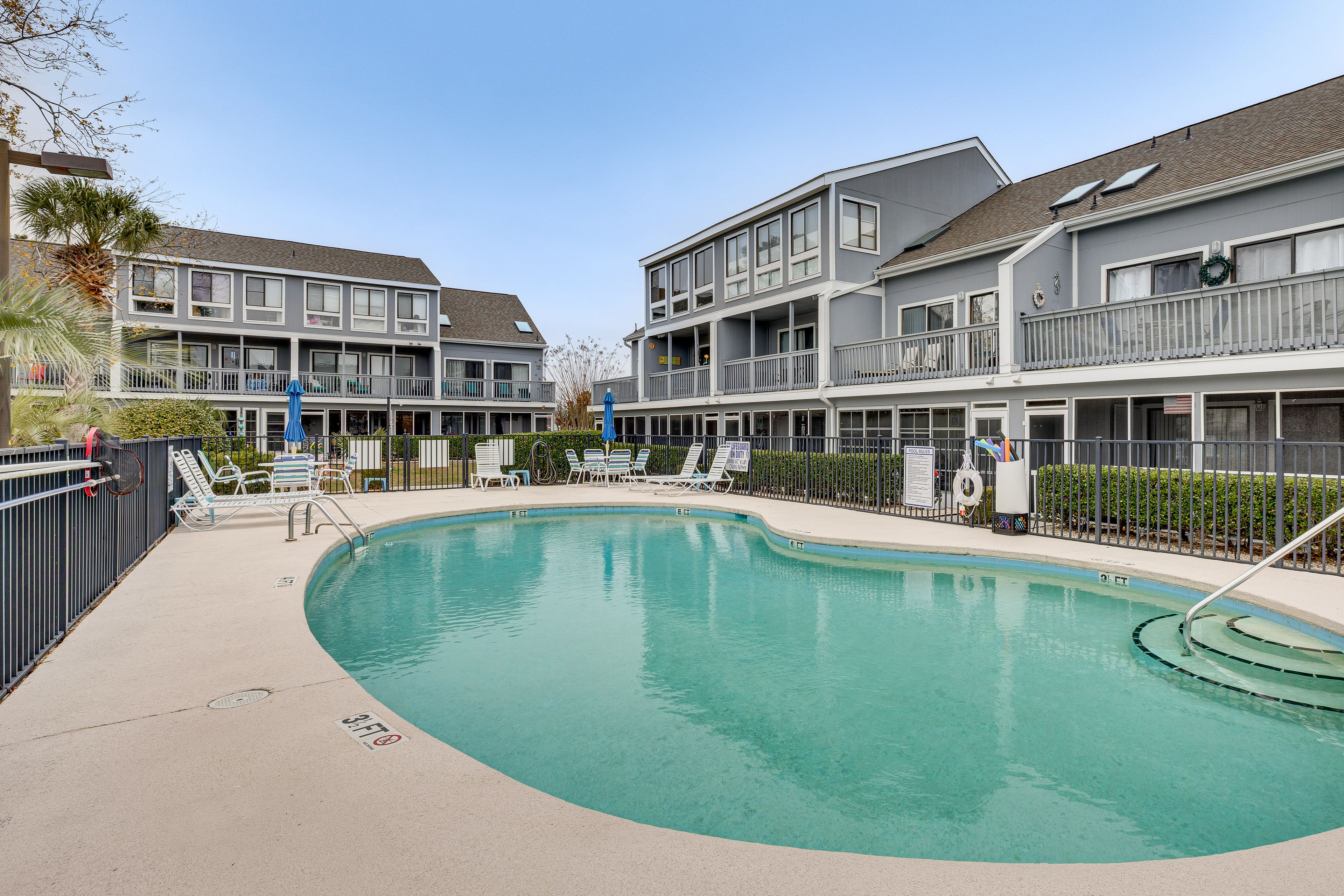 Surfside Beach Vacation Rental | 1BR | 1BA | 700 Sq Ft | 1 Step to Access