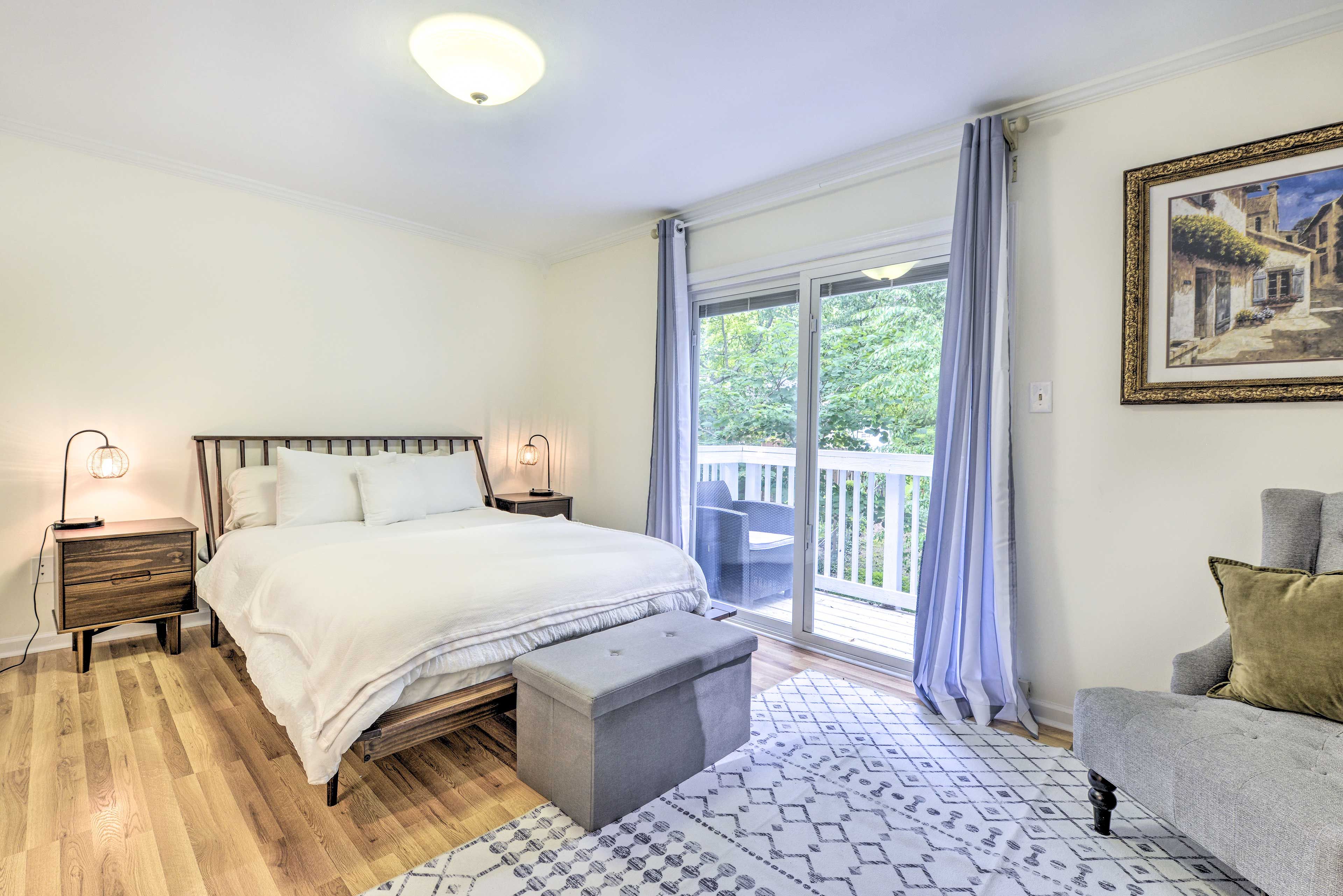 Bedroom 3 | Queen Bed | Balcony Access