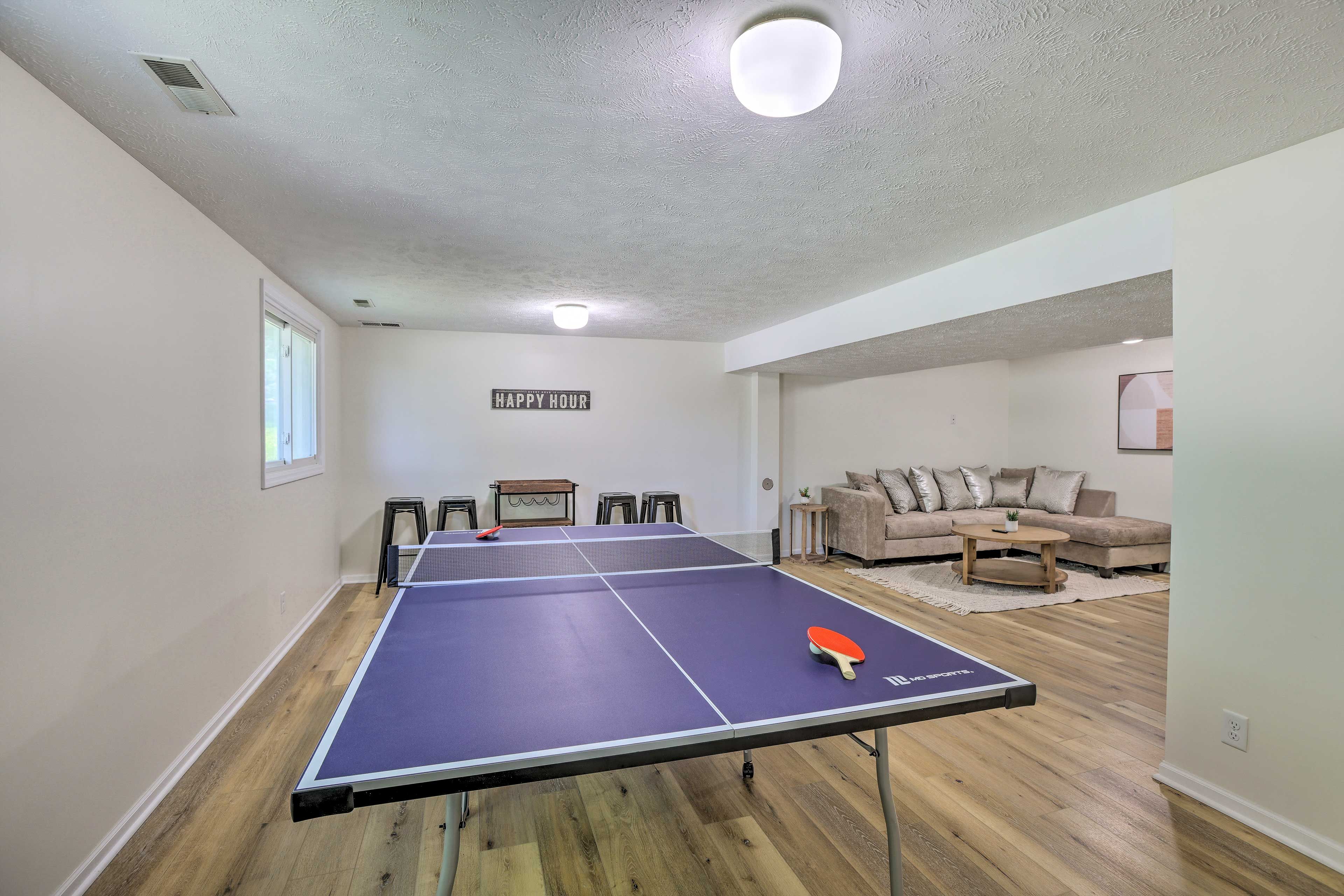 Basement Living Room