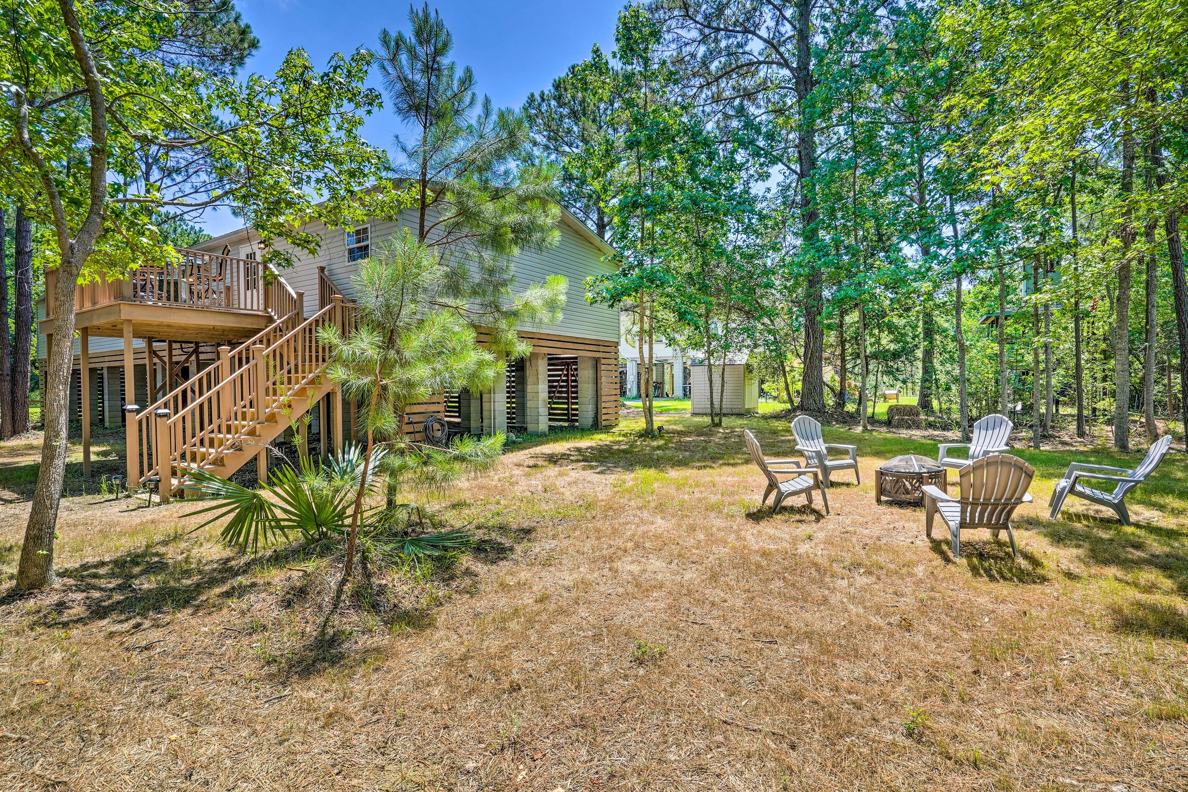 Mt Pleasant Vacation Rental | 4BR | 2BA | Stairs Required to Access