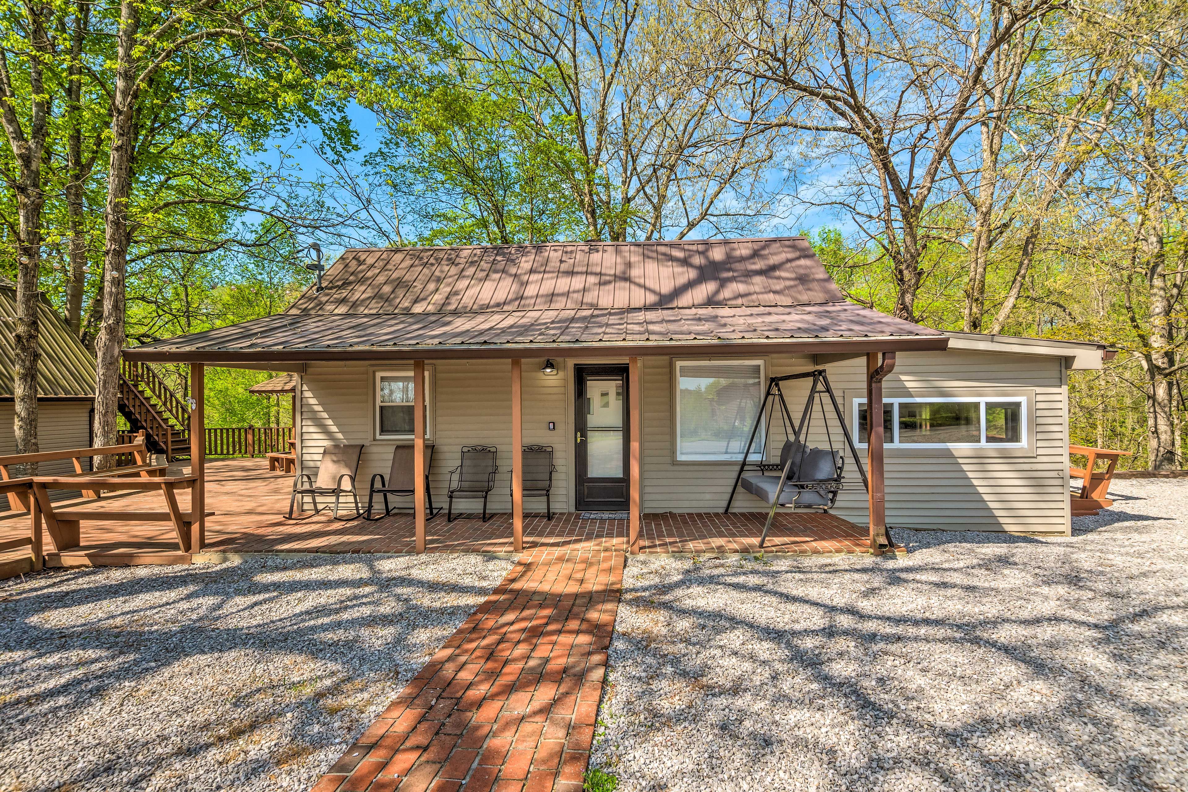 Main House Exterior | Porch Swing