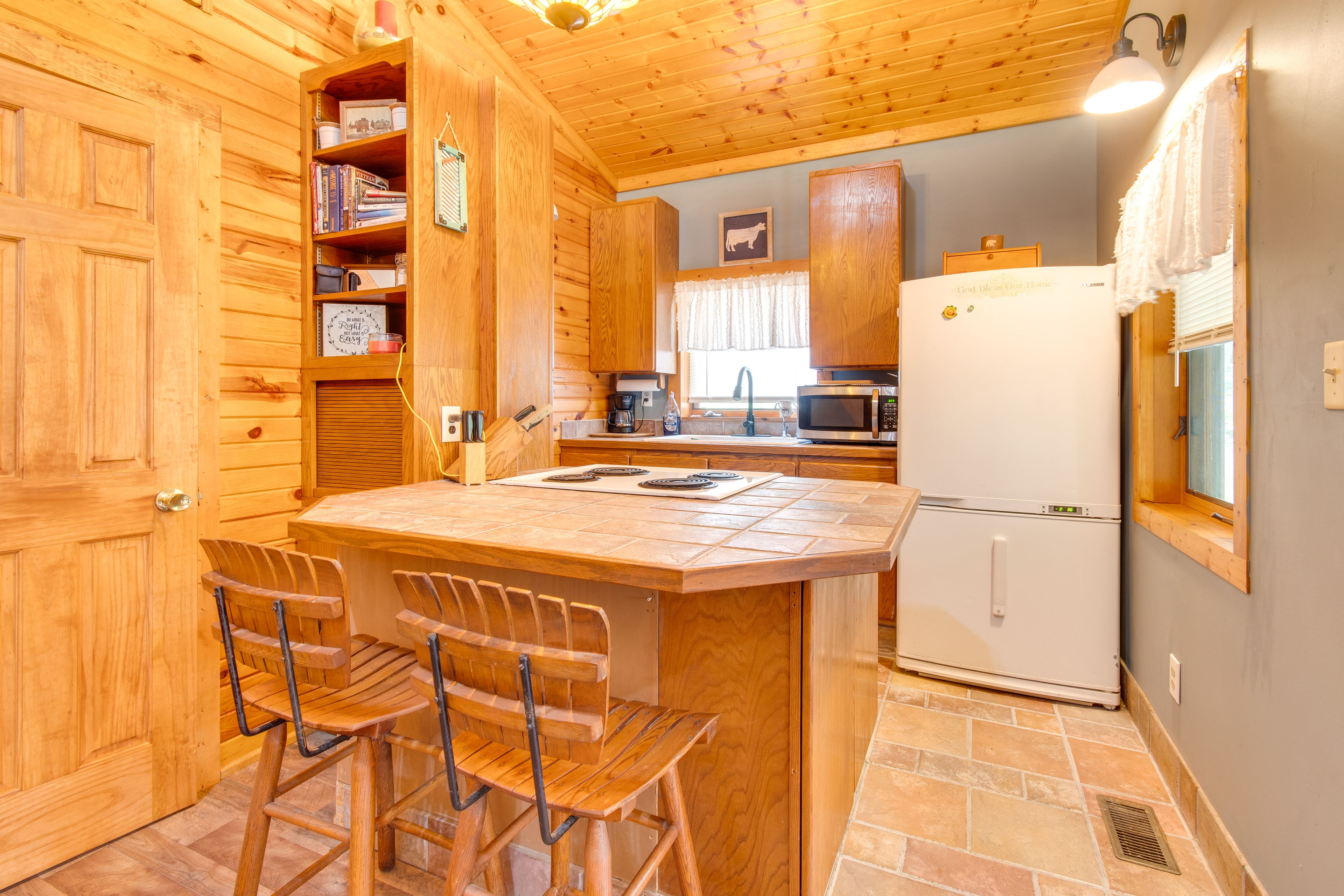 Kitchen | Pet Friendly w/ Fee | Easy Highway Access