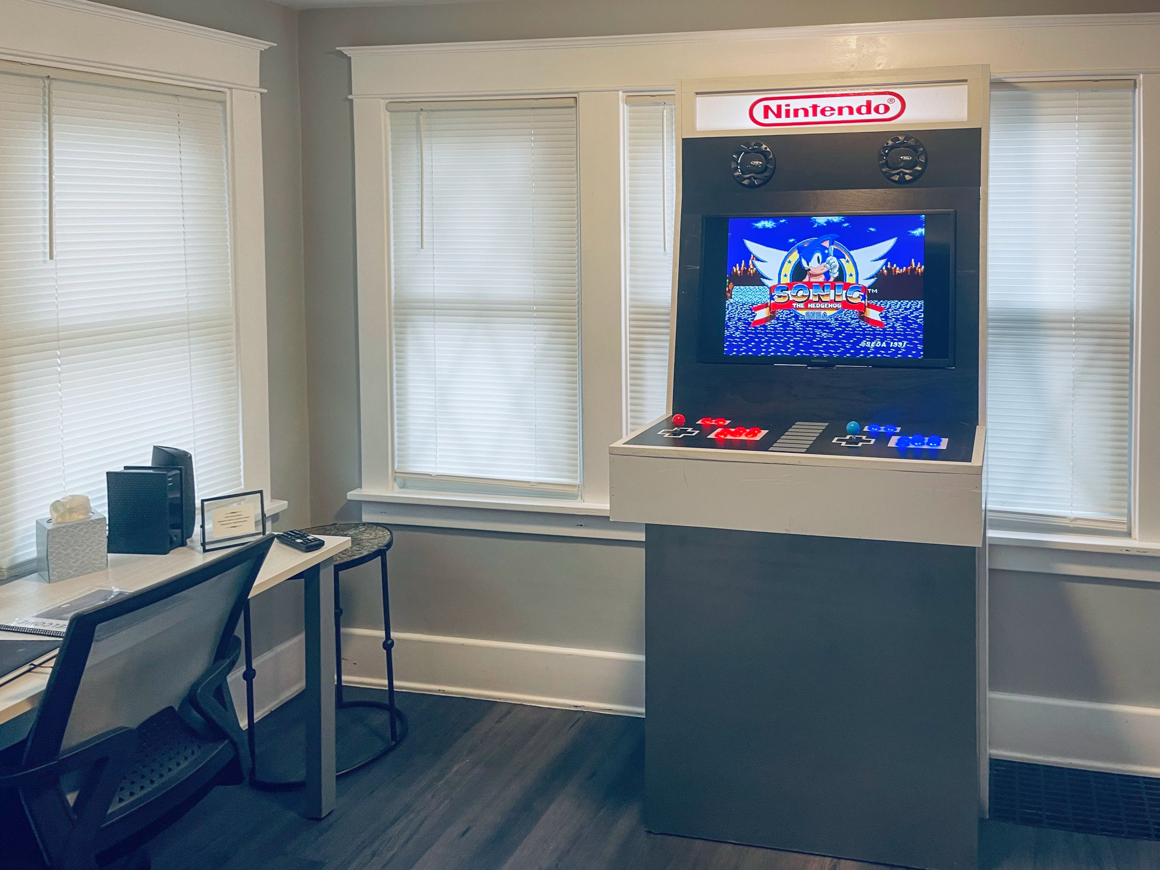 Living Room | WFH Desk | Arcade Game