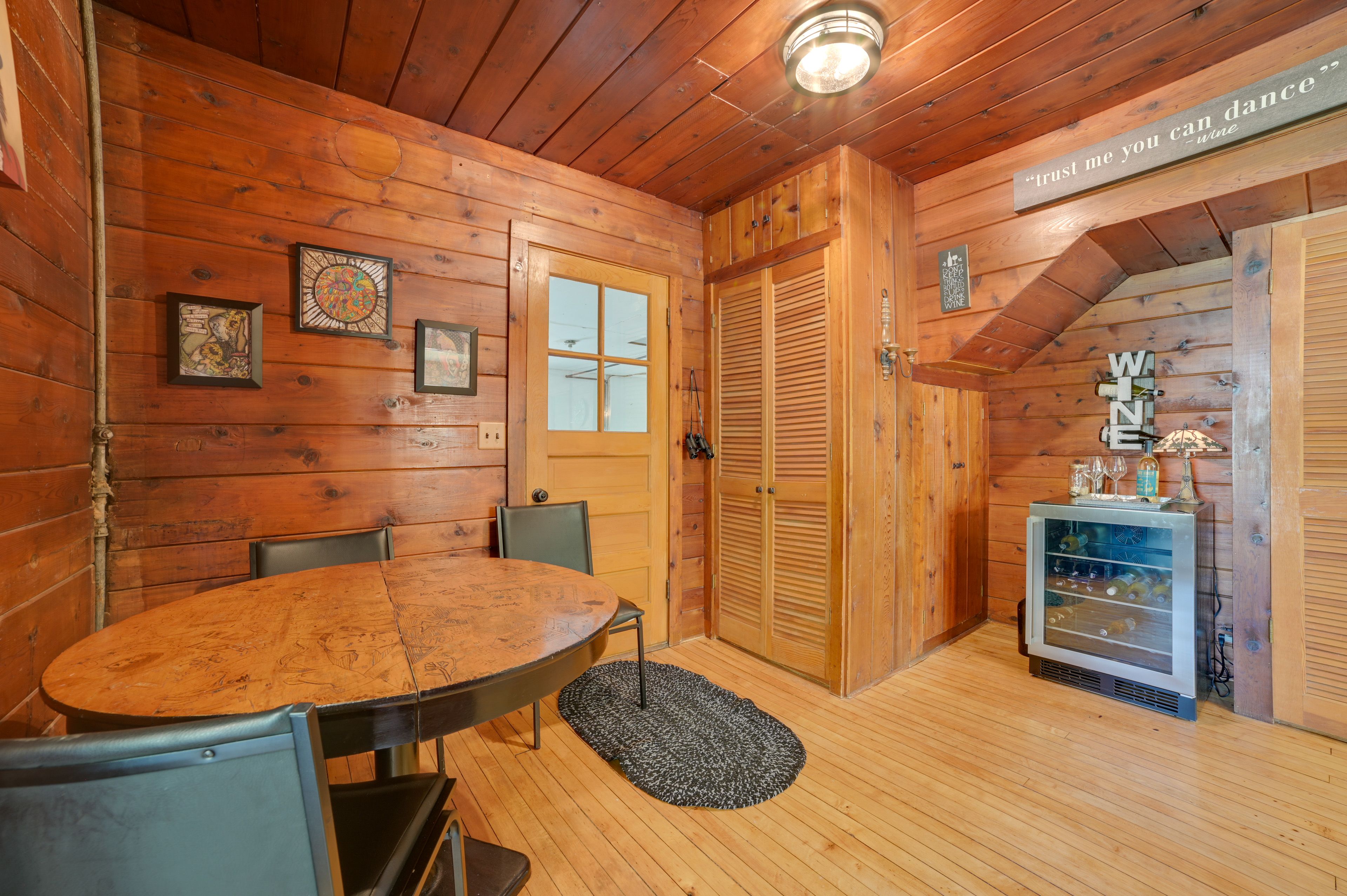 Access to Garage | Wine Fridge