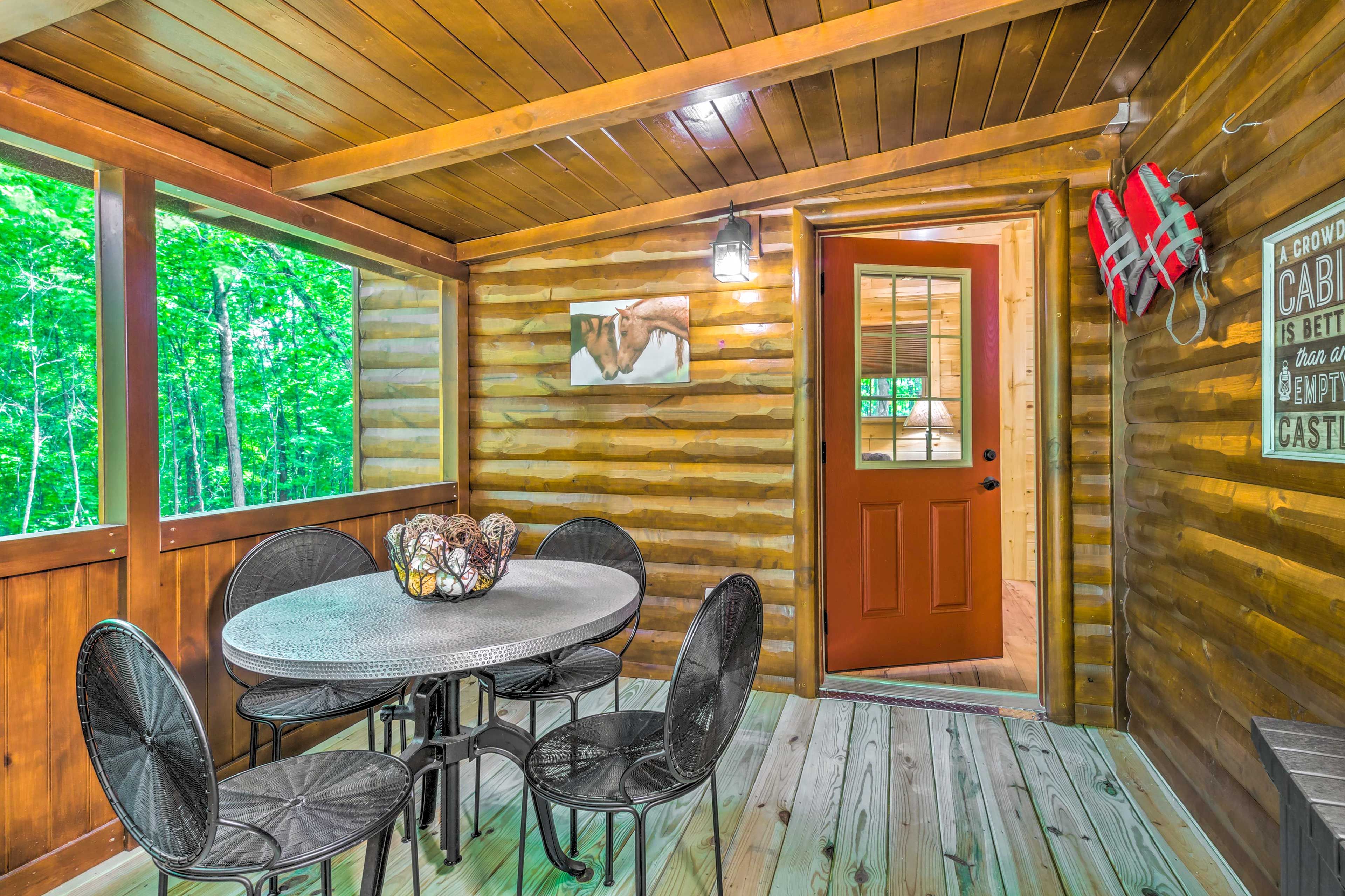 Screened Porch | Life Vests
