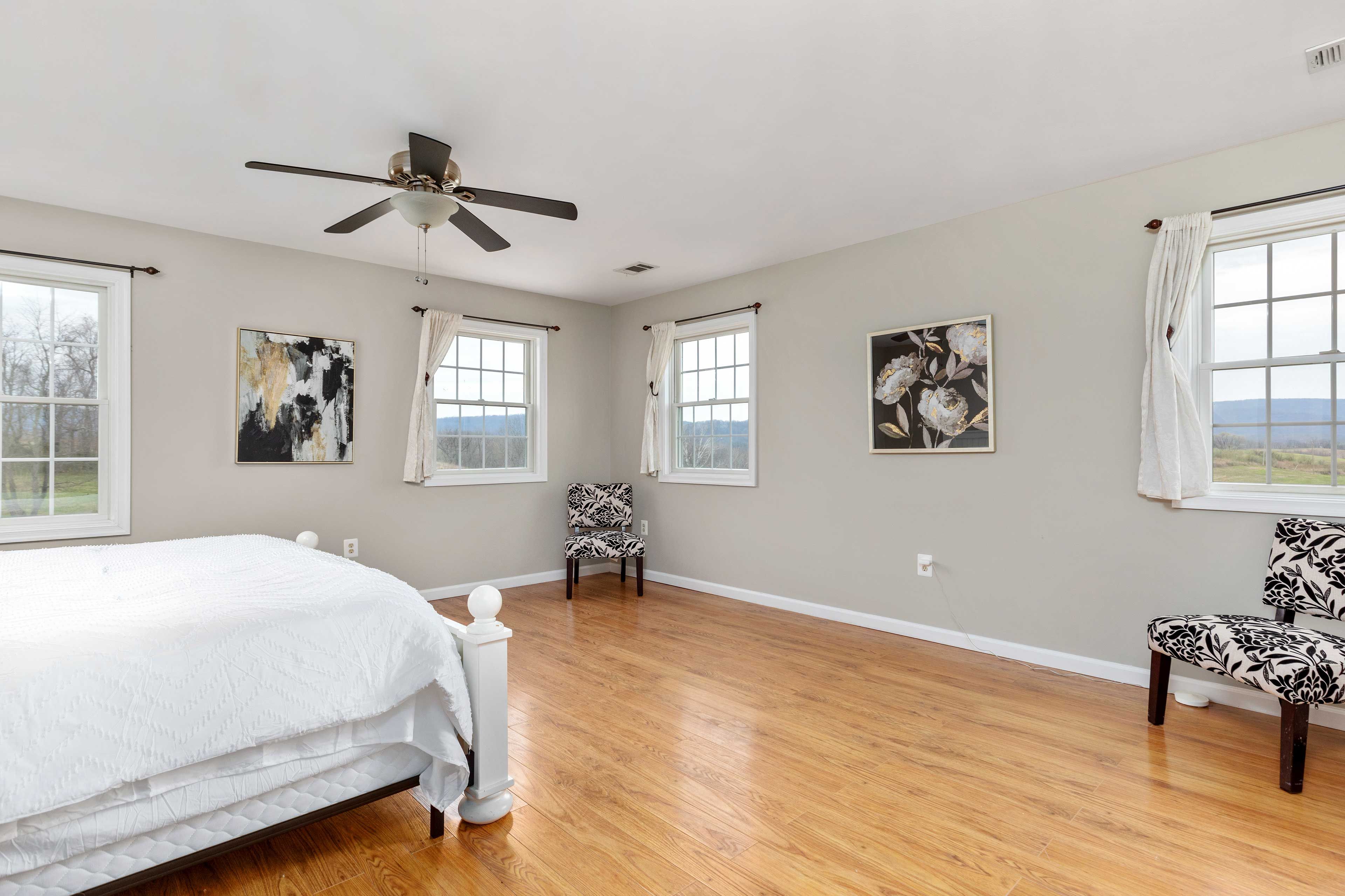 Bedroom 1 | Main Level | King Bed | Linens Provided | 2 Air Mattresses