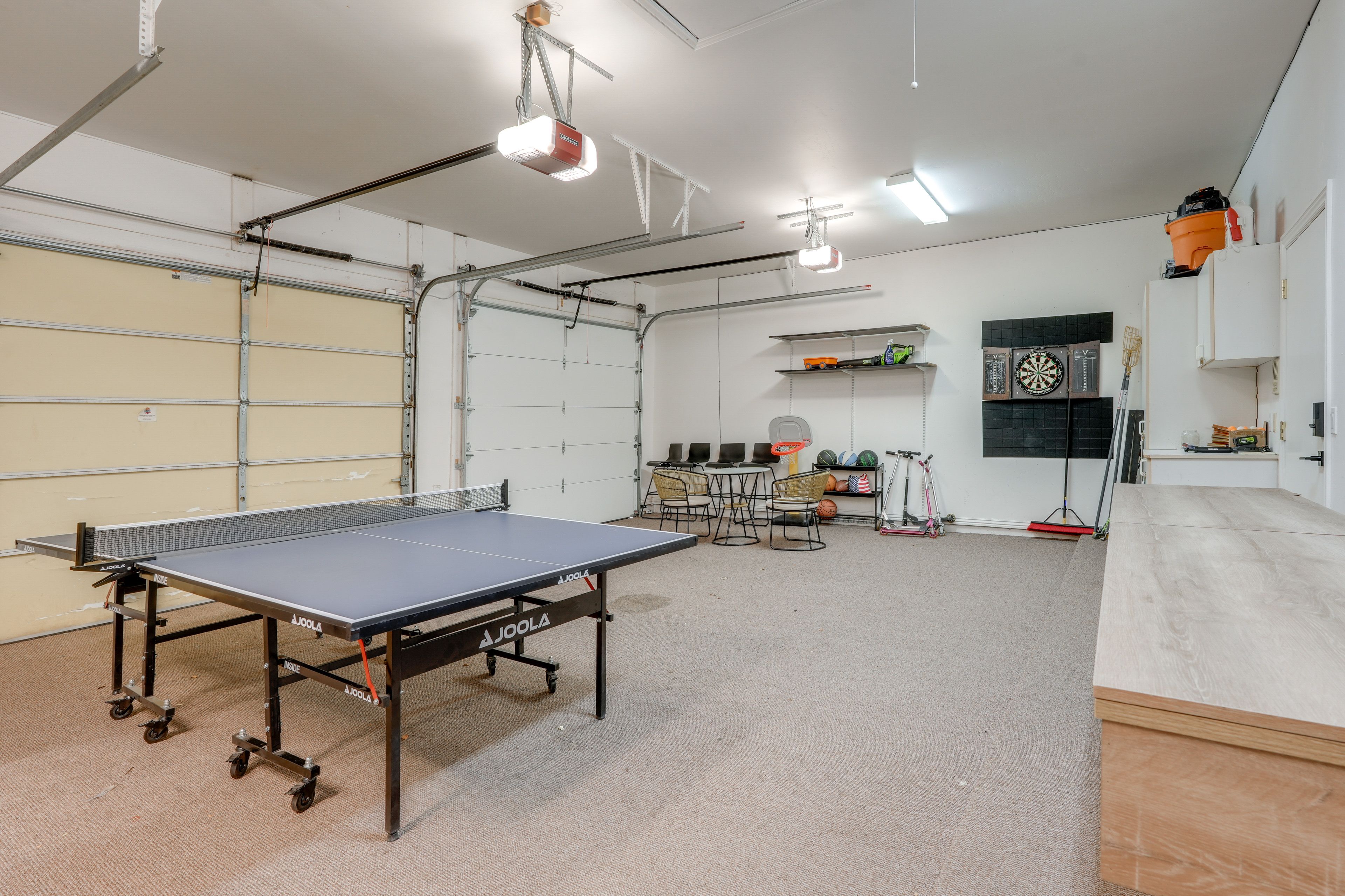 Garage Game Room | Main Level