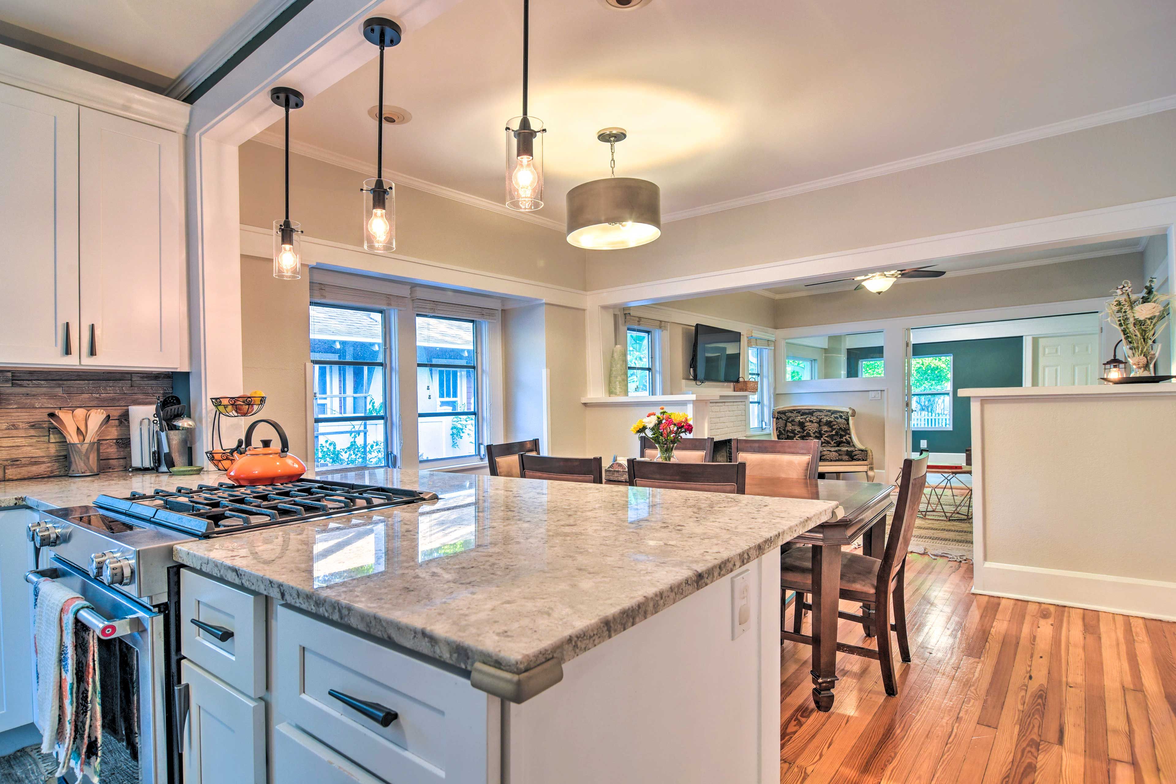 Fully Equipped Kitchen | Single-Serve Coffee Maker