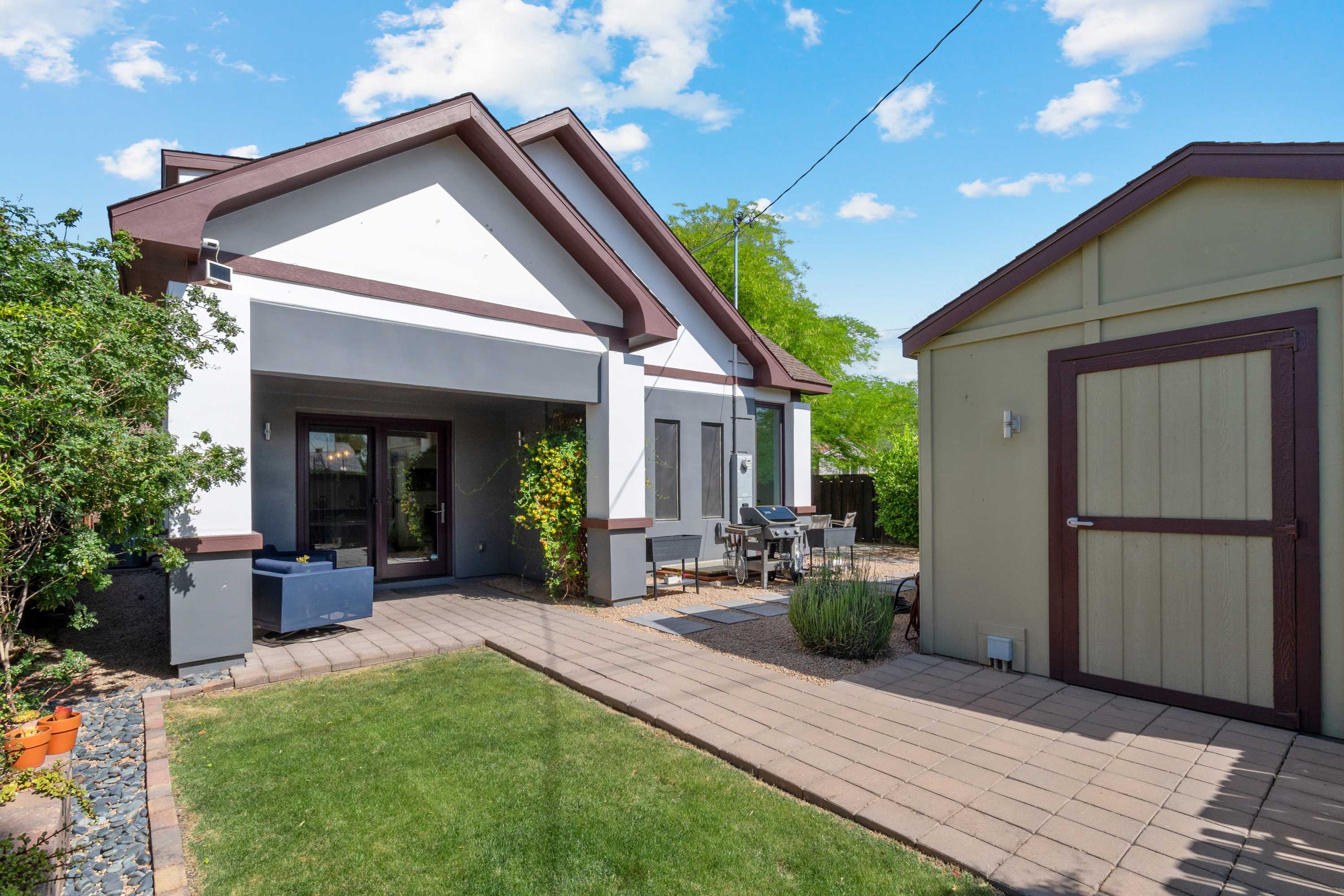 Patio | Step-Free Entry | Stairs to Enter All Sleeping Areas