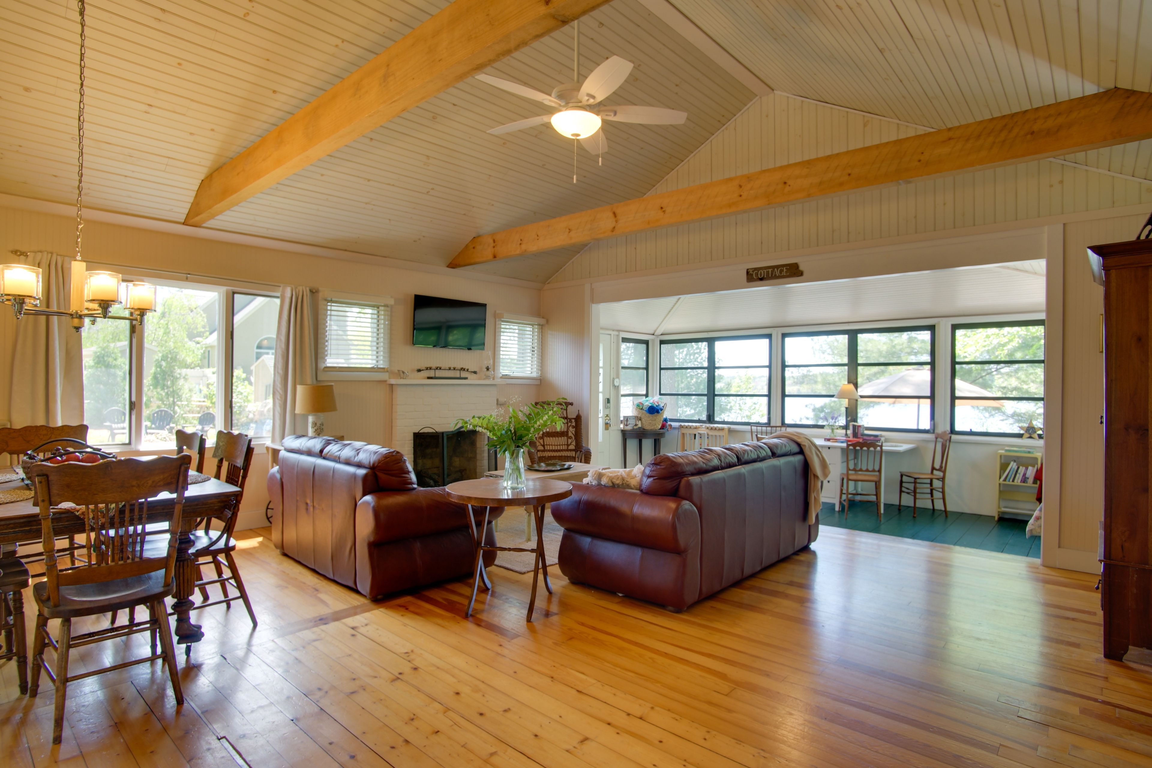 East Freetown Vacation Rental | 1BR | 1BA | 900 Sq Ft | 3 Stairs Required