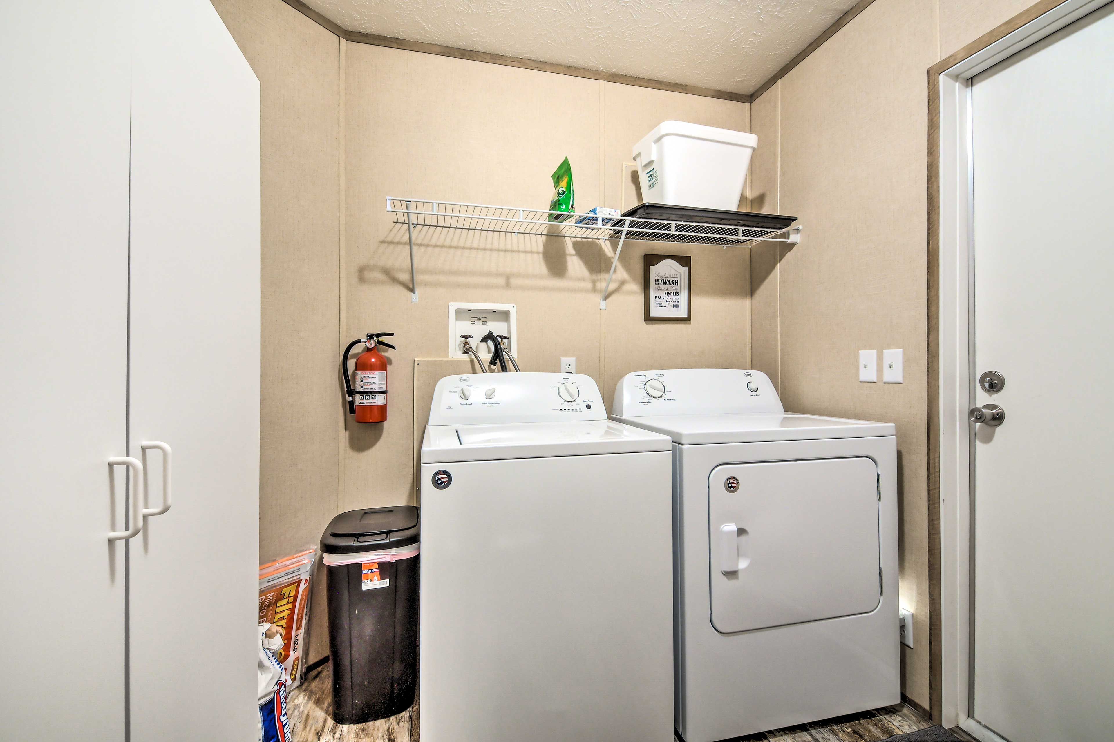 Laundry Room | Detergent Provided