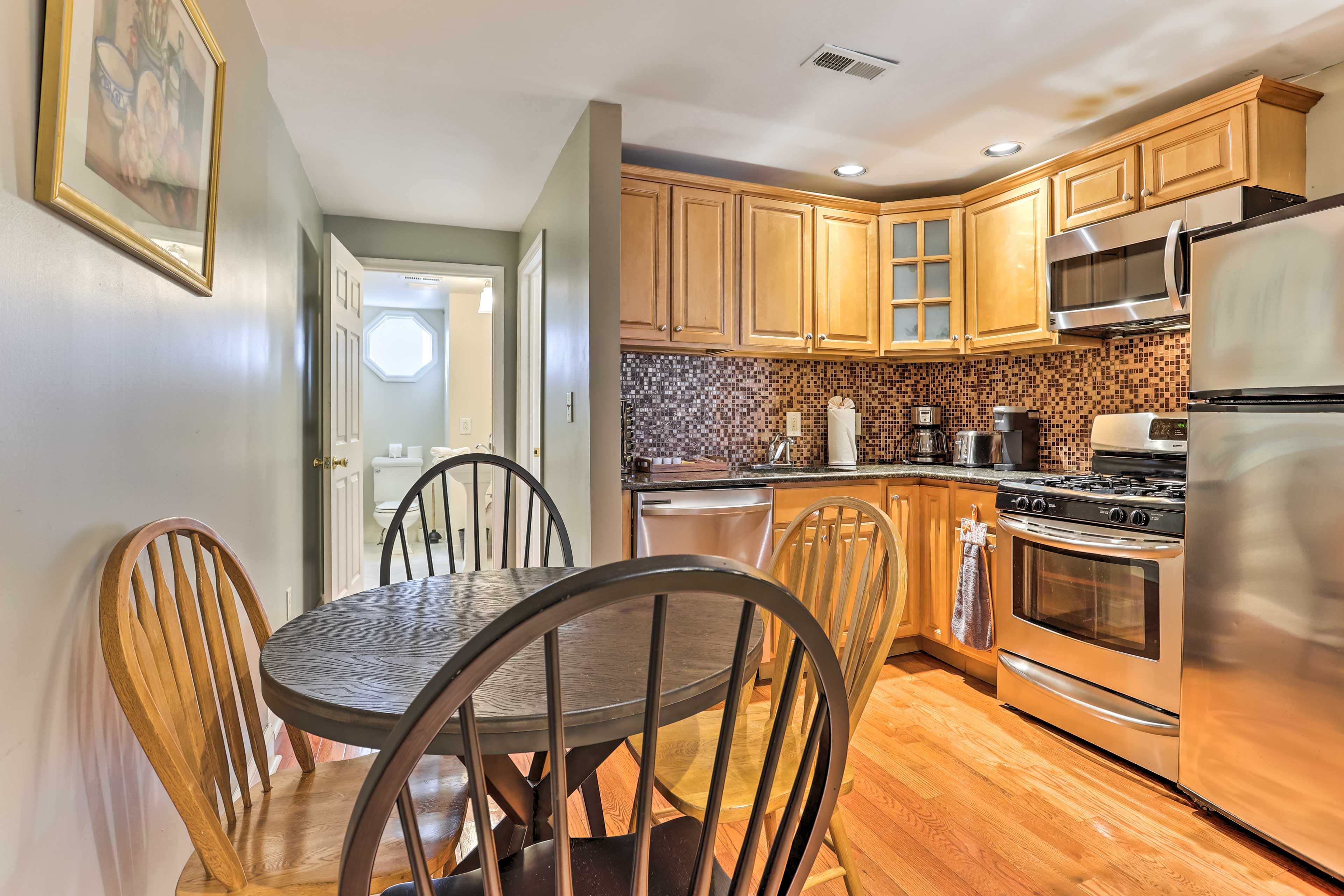 Kitchen | 2nd-Floor Apartment | Central, Convenient Location