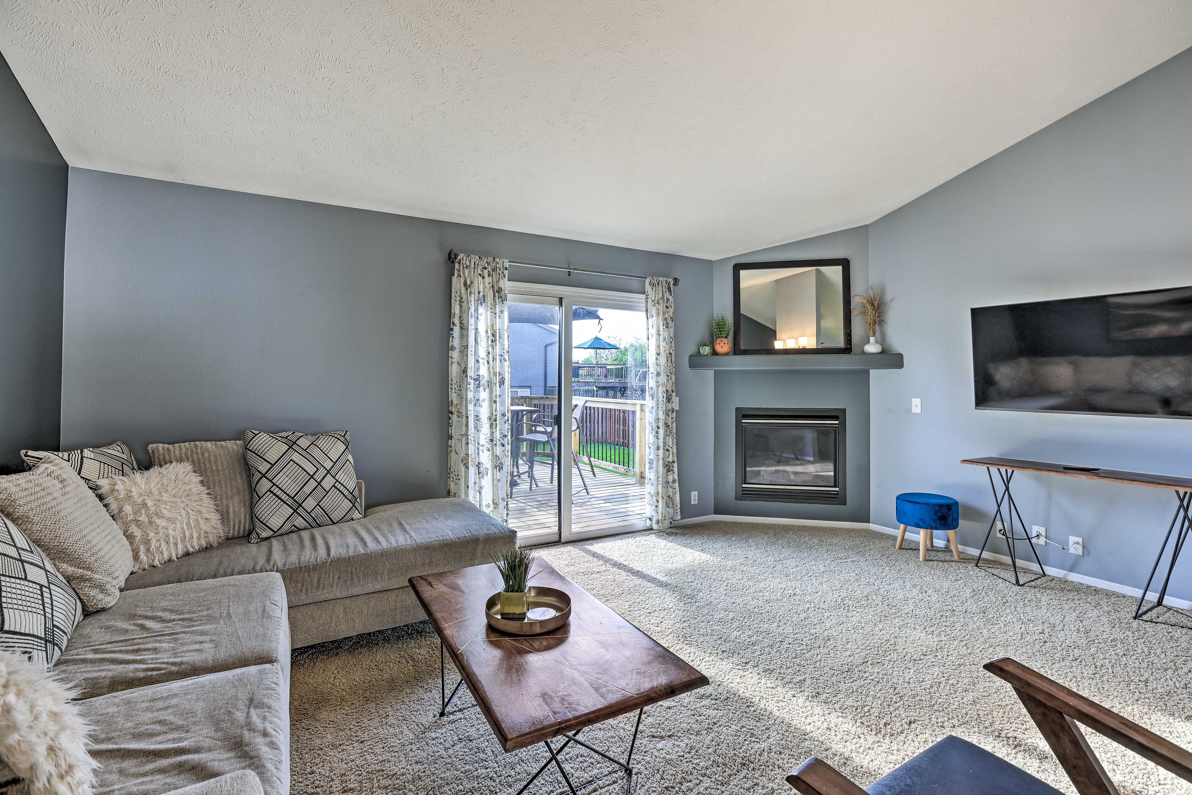 Living Room | 2-Story House | Quiet, Central Location