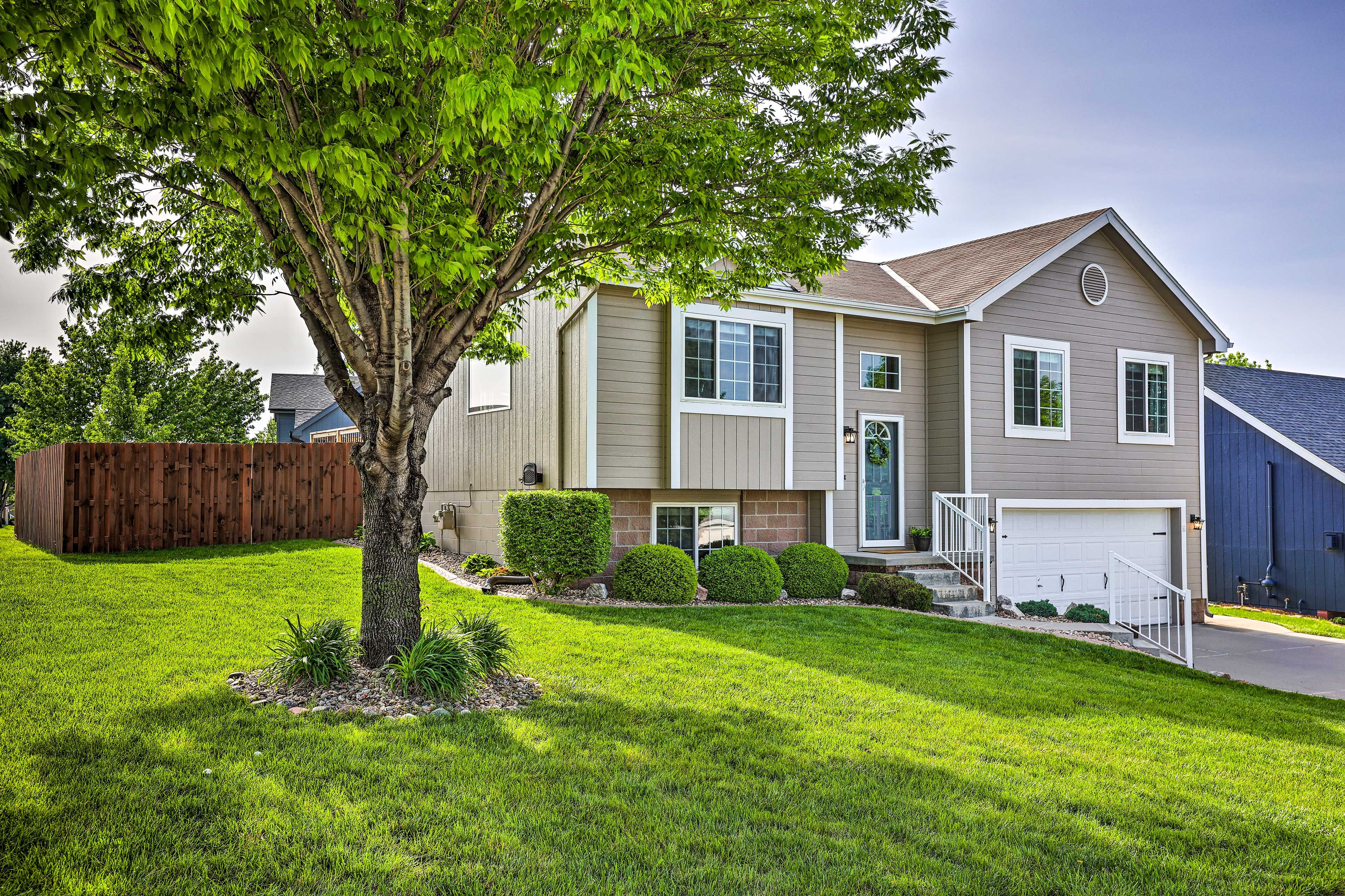 Omaha Vacation Rental | 4BR | 2BA | Stairs Required | 1,608 Sq Ft