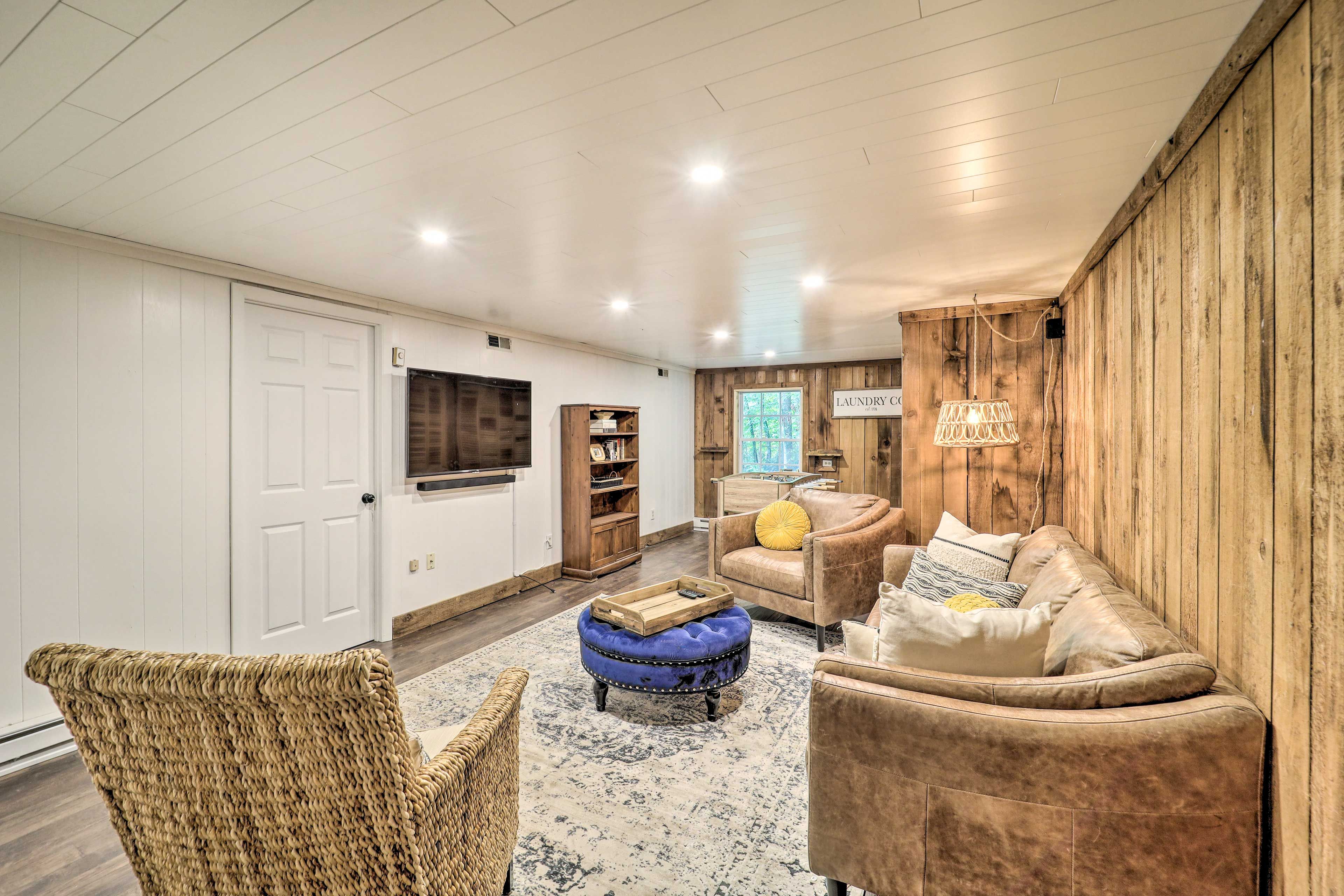 Game Room | Basement Floor | Foosball Table | Board Games