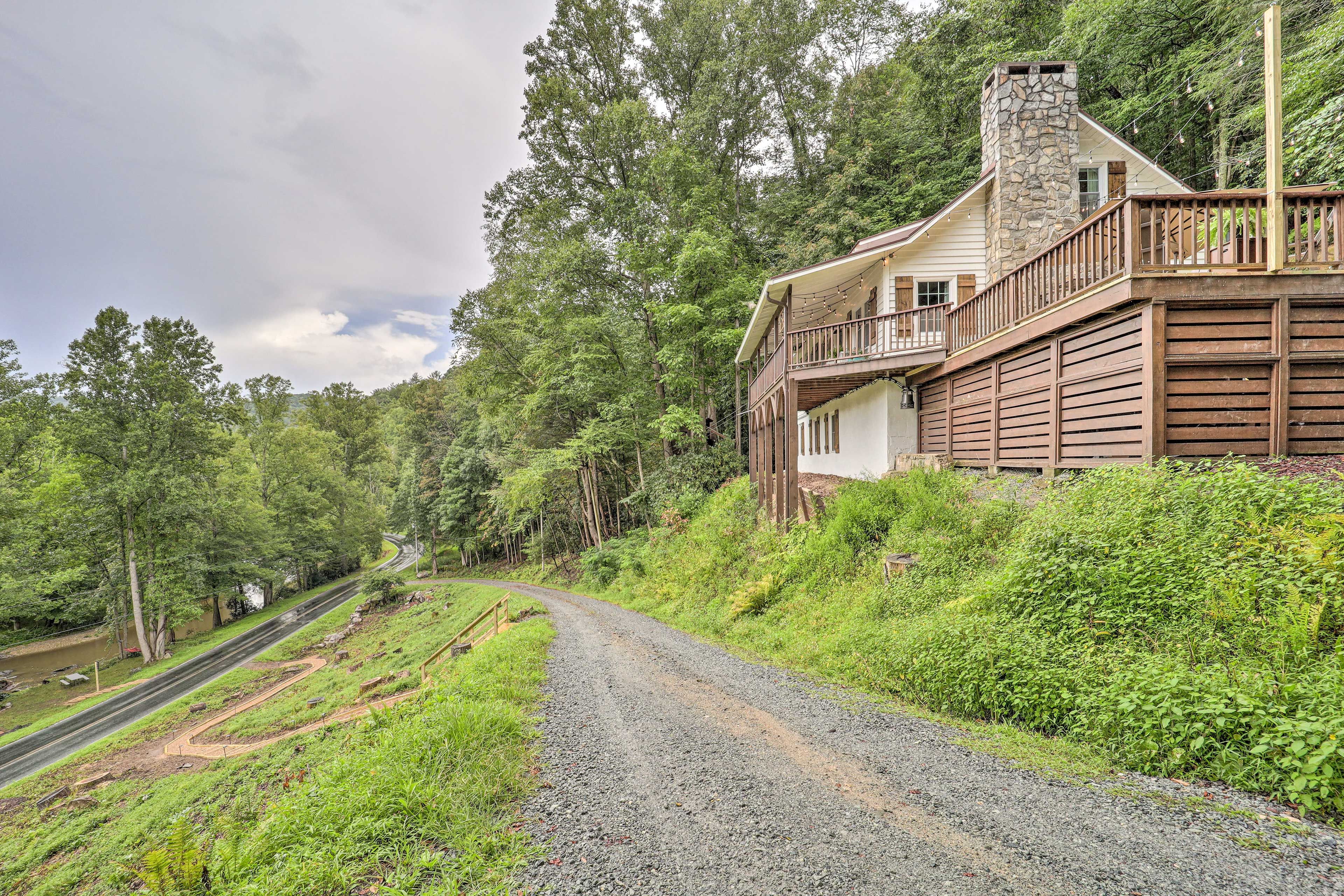 Home Exterior | Parking | Gravel Driveway (5 Vehicles)