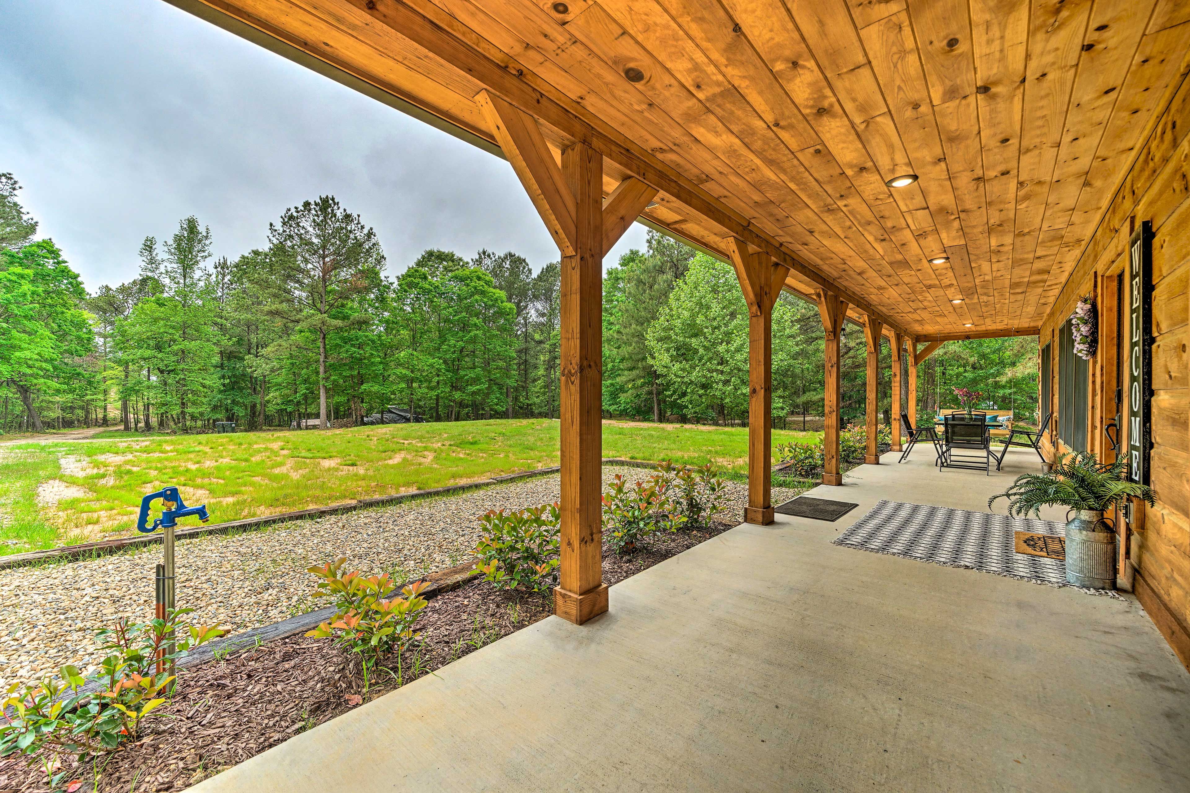 Covered Front Porch