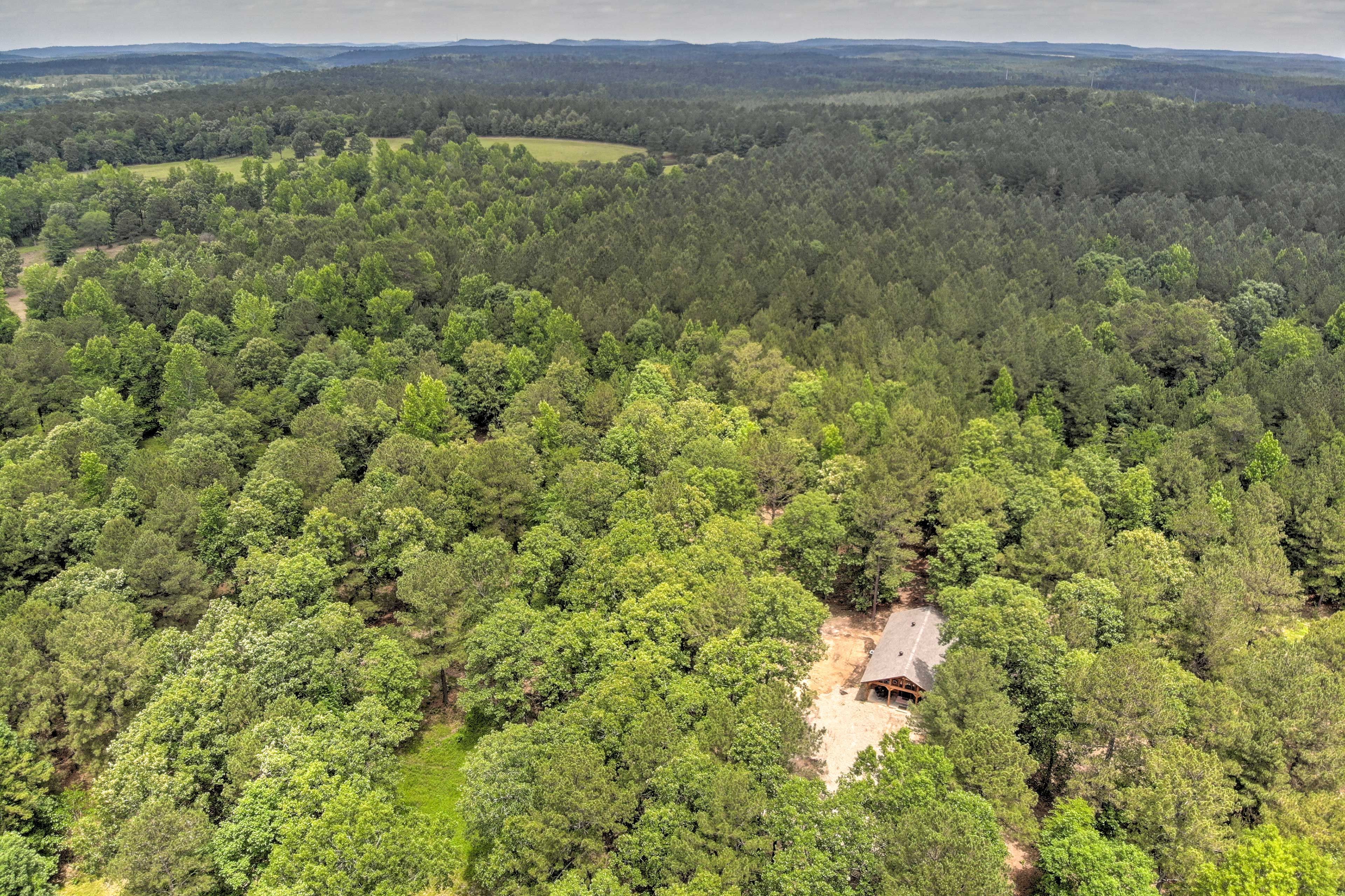 Cabin Exterior | Aerial View