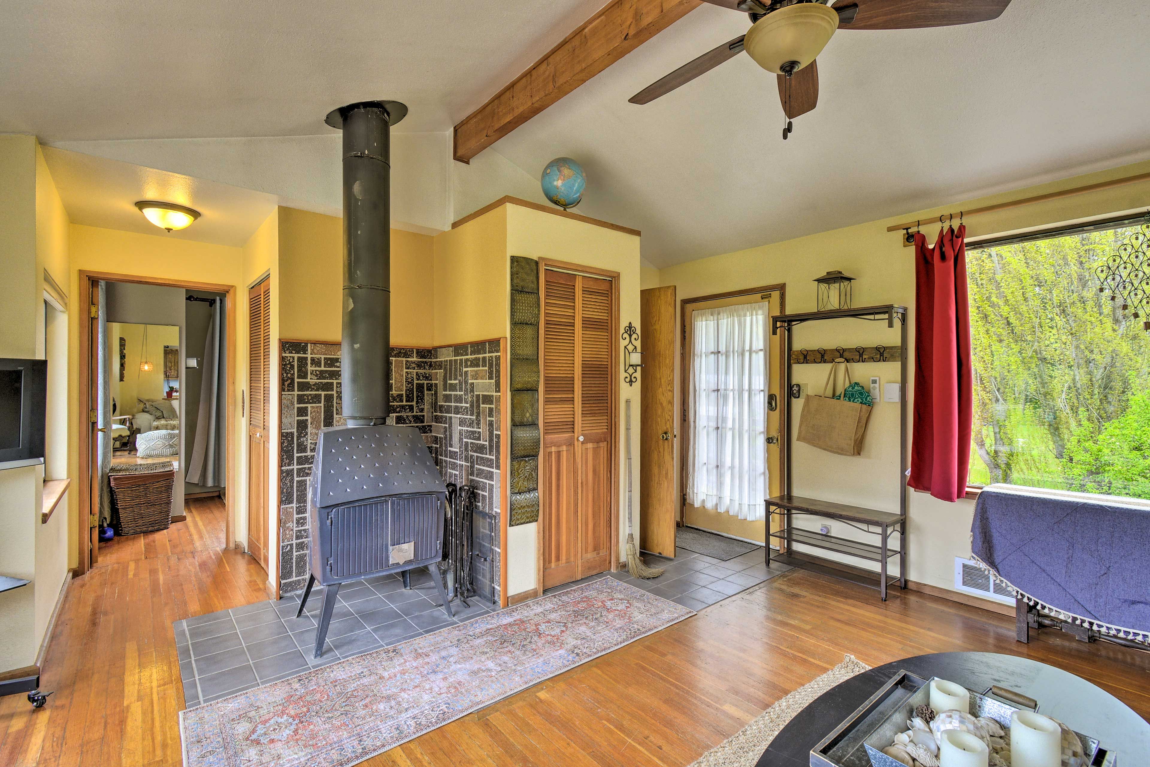 Living Room | Wood-Burning Stove