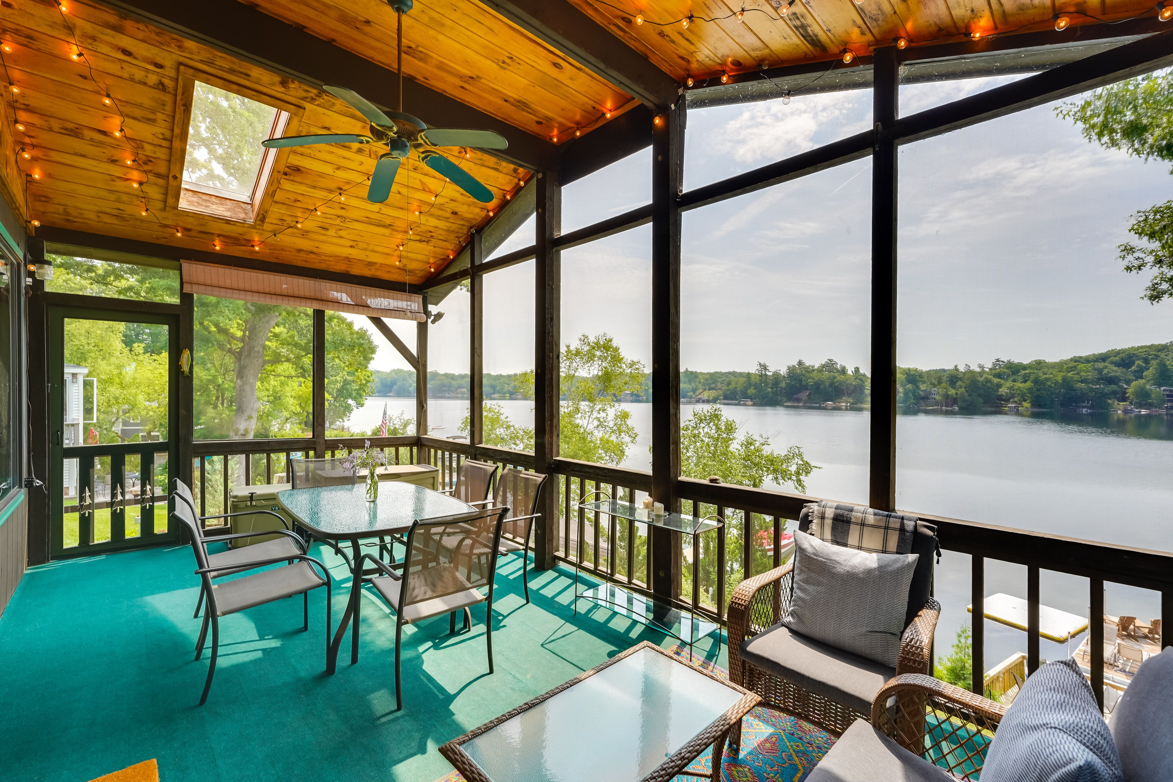 Screened Porch | Water View | Dining Area