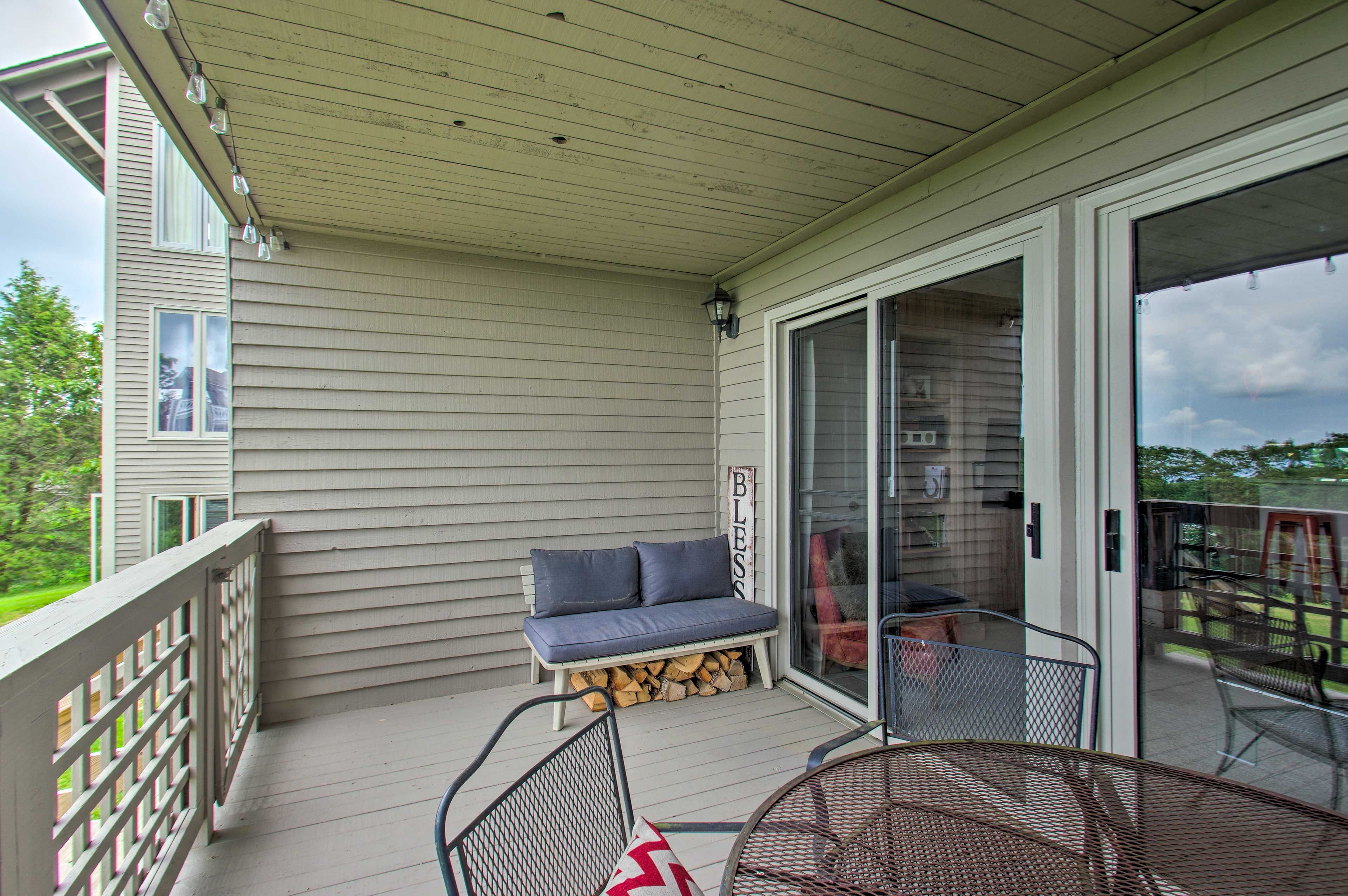 Deck | Firewood Provided