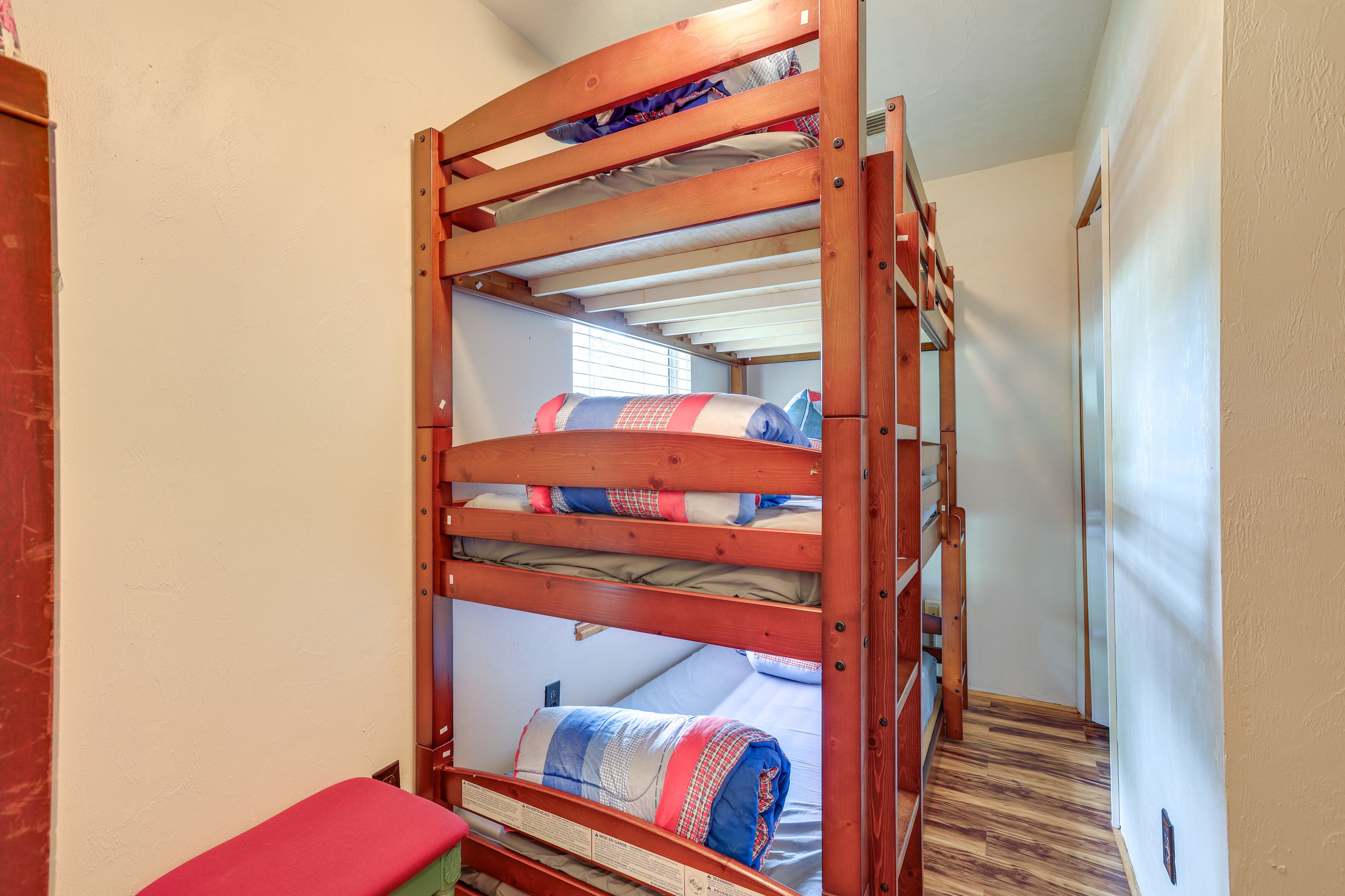 Bedroom 3 | Triple Twin Bunk Bed