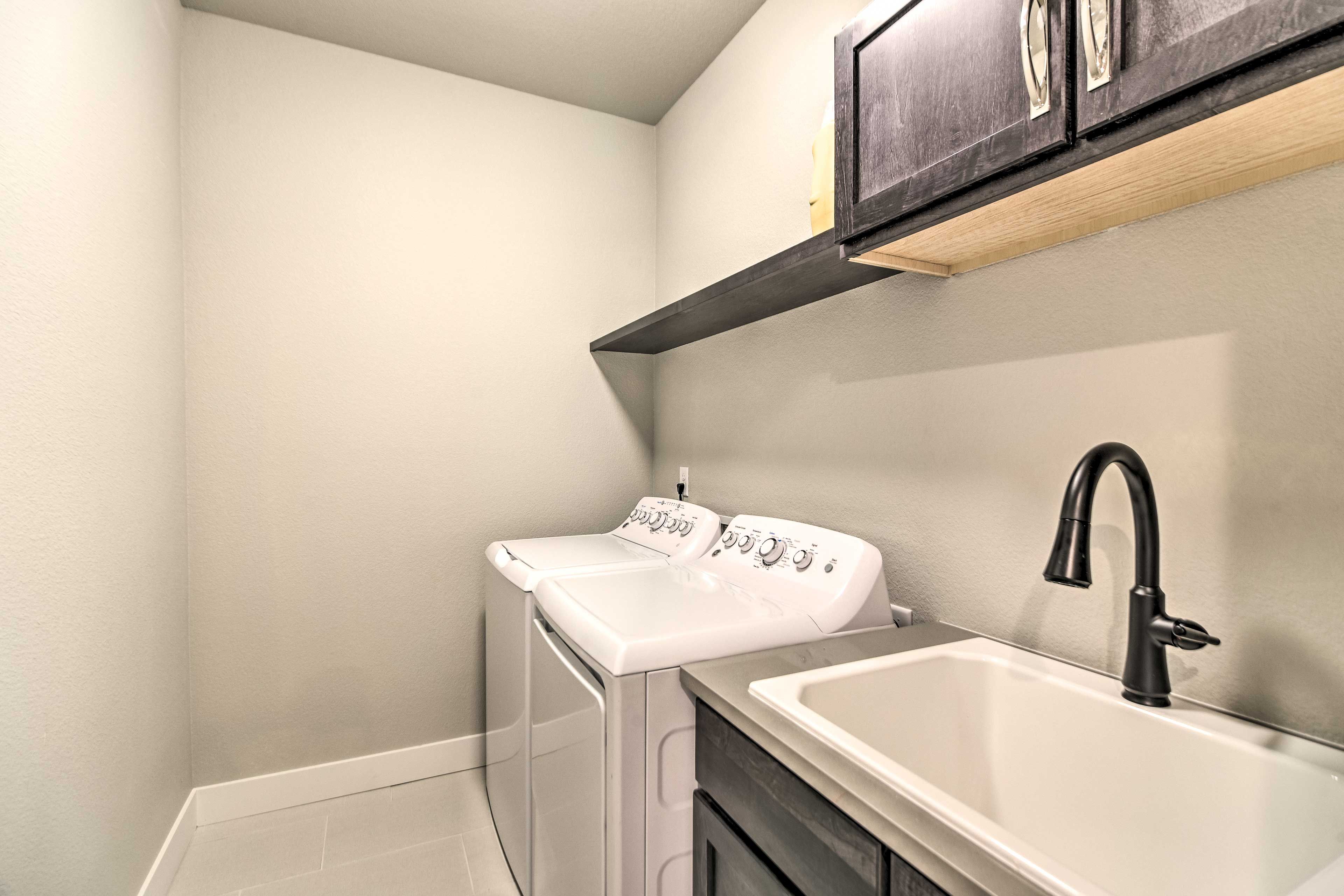 Laundry Area | Detergent Provided