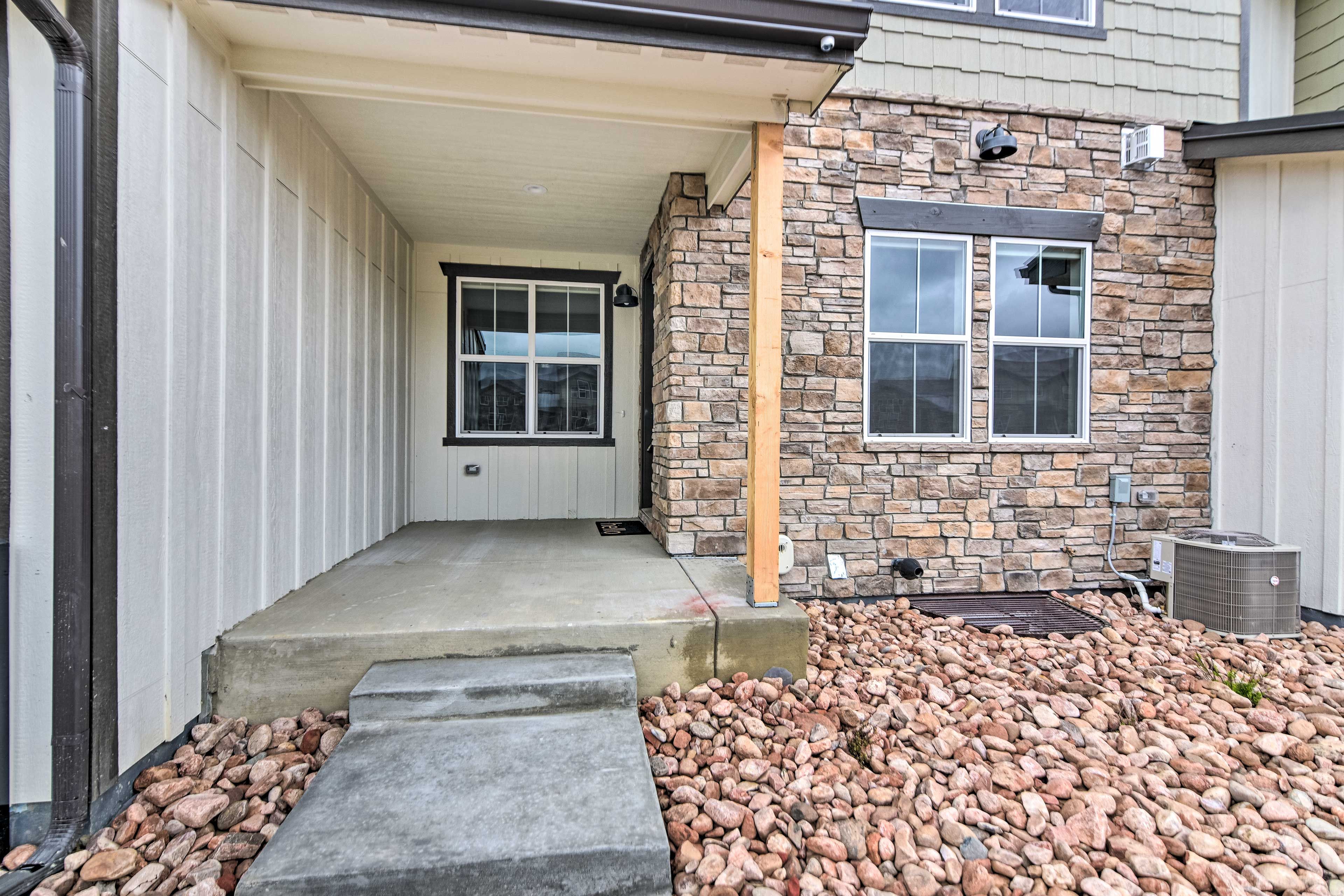 Front Entry | Steps Required