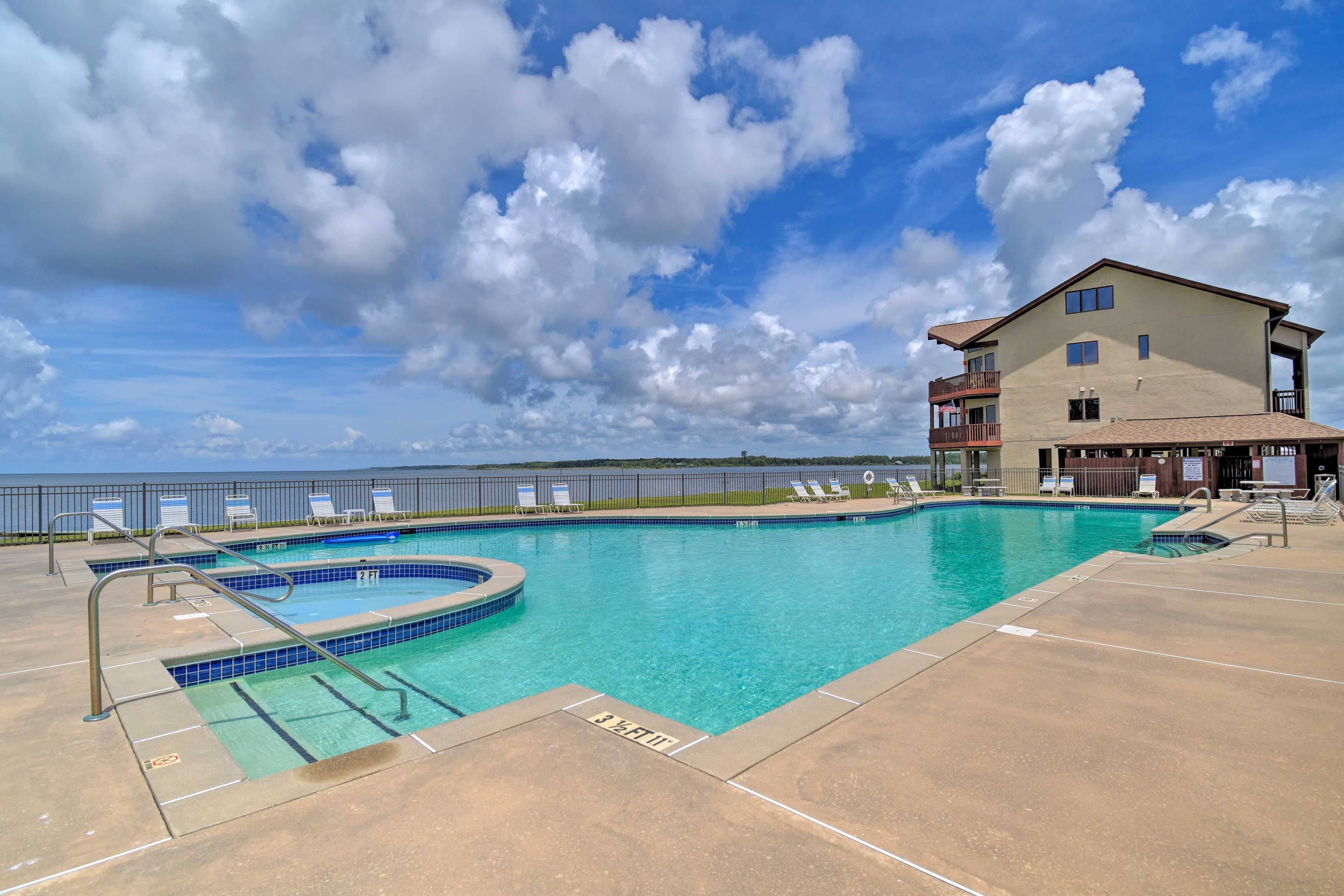 Outdoor Pool | 1 Exterior Security Camera | Free WiFi | Elevator Access